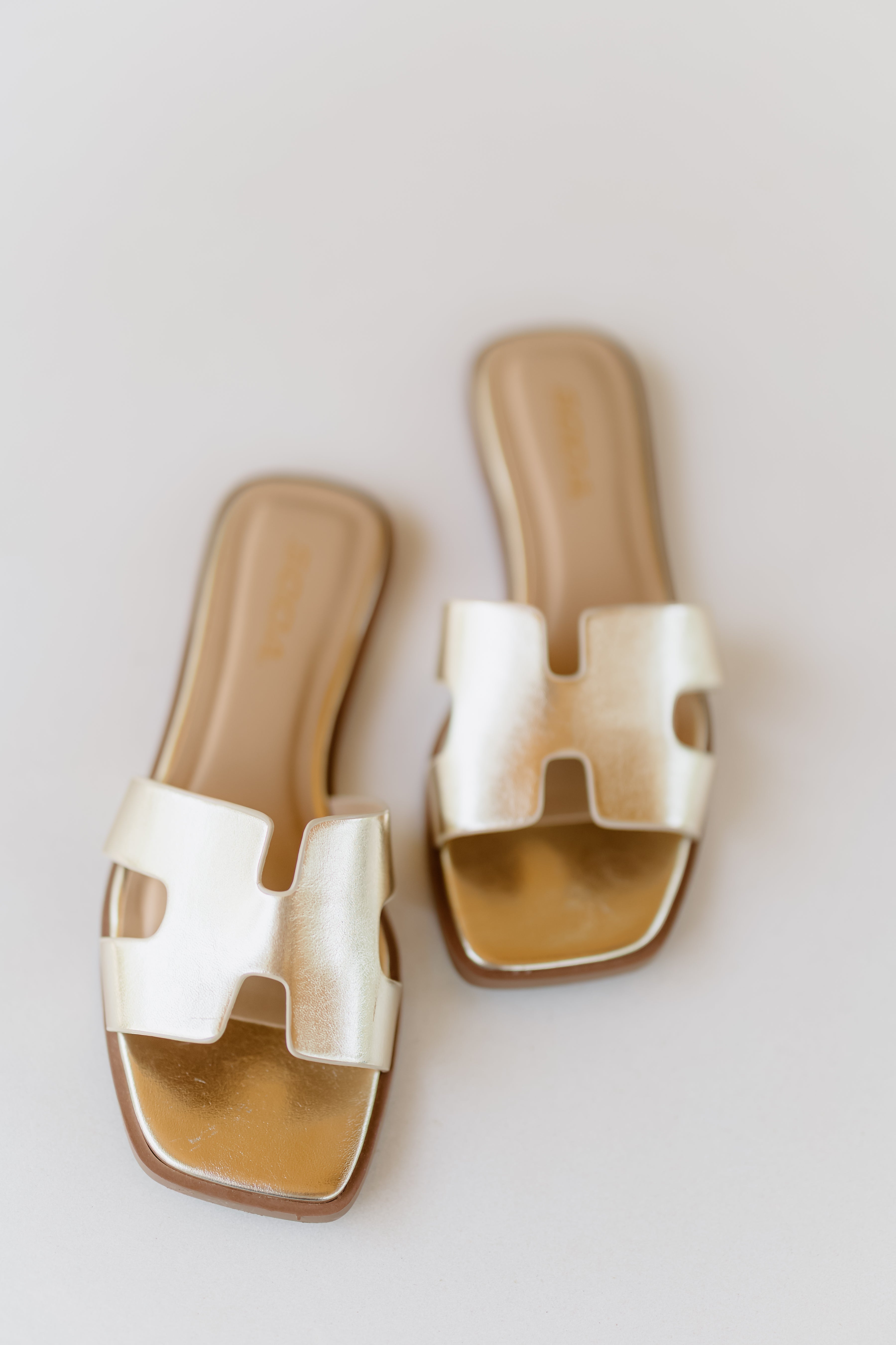 Soda: Knit Sandal - Gold