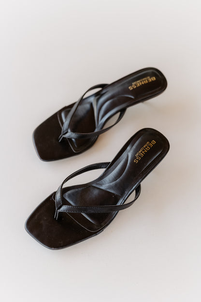 Florella Heels-Black - FINAL SALE