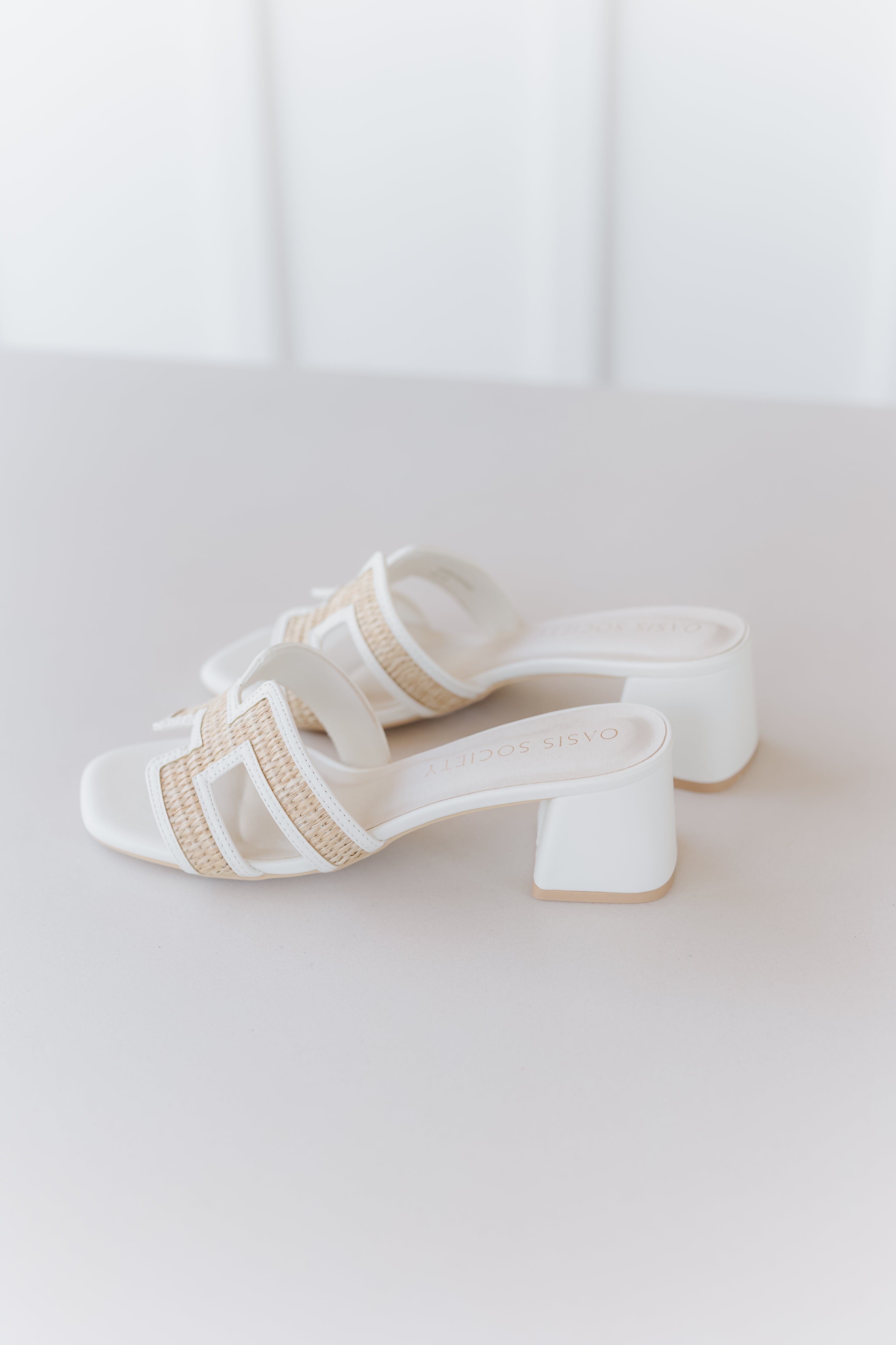 Eileen Raffia Sandal