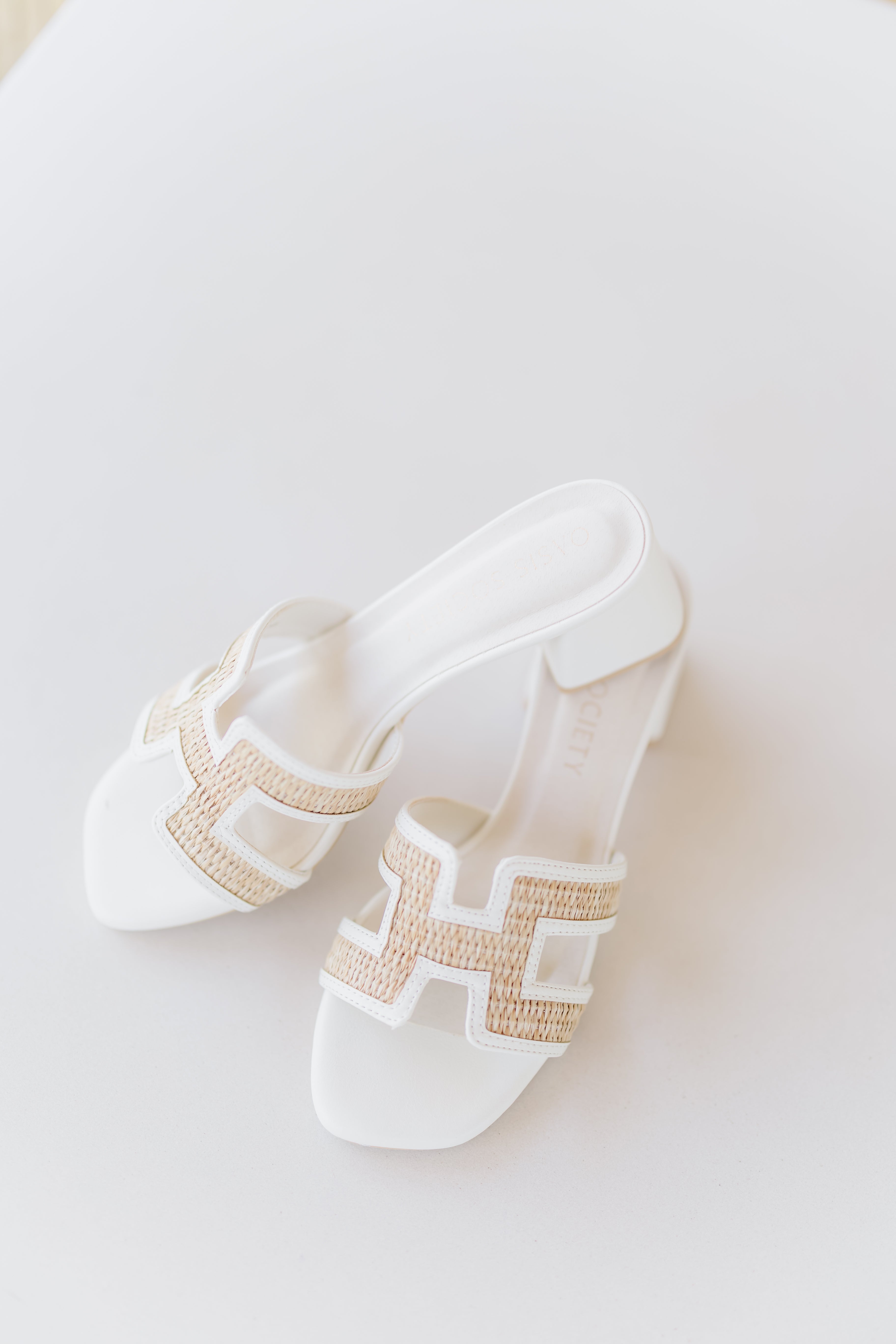 Eileen Raffia Sandal