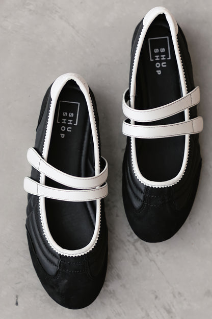 ShuShop: Salome Flat - Black