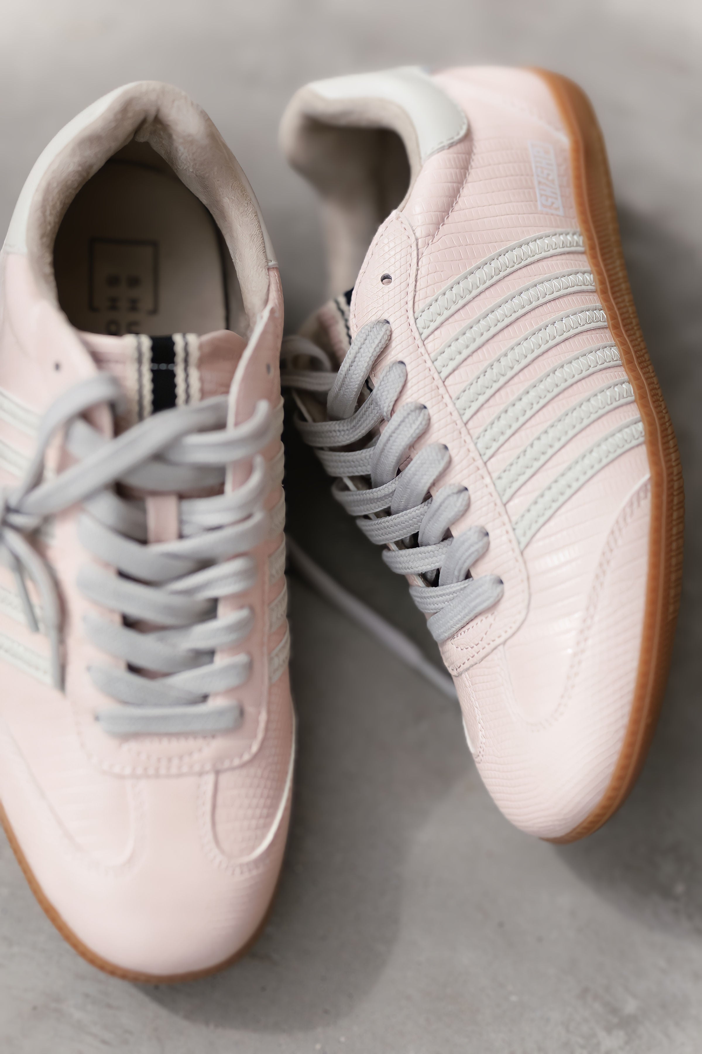 ShuShop: Stevie Sneaker - Pink Lizard