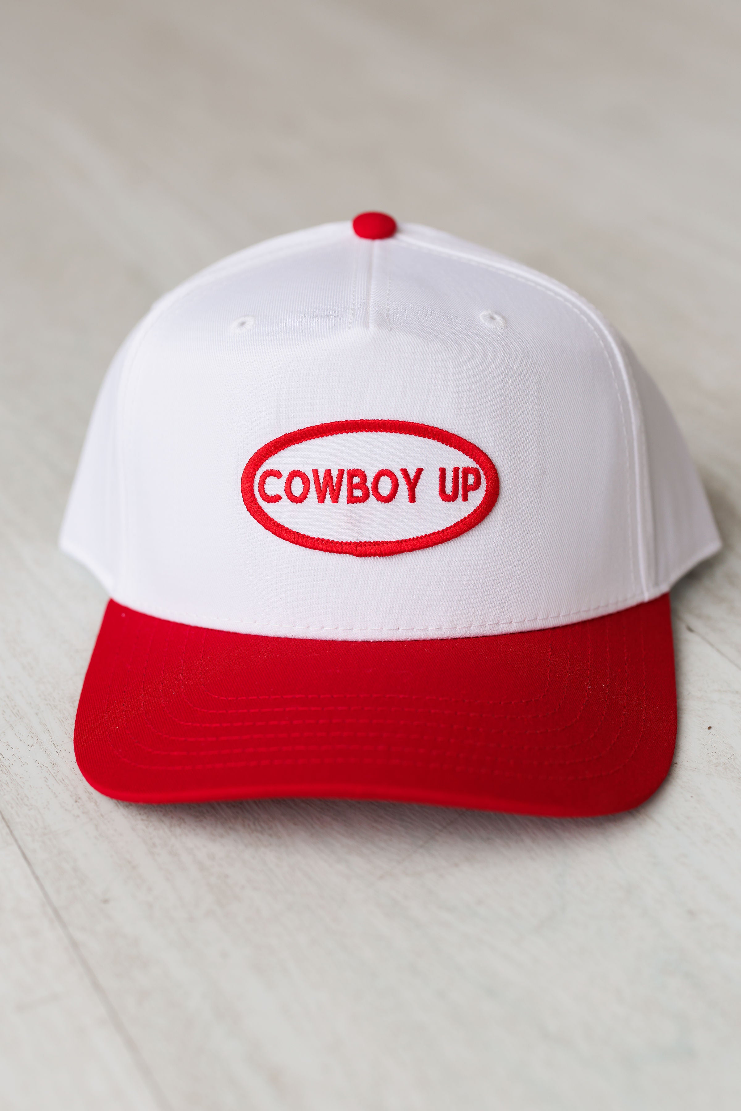 Cowboy Up Patch Hat