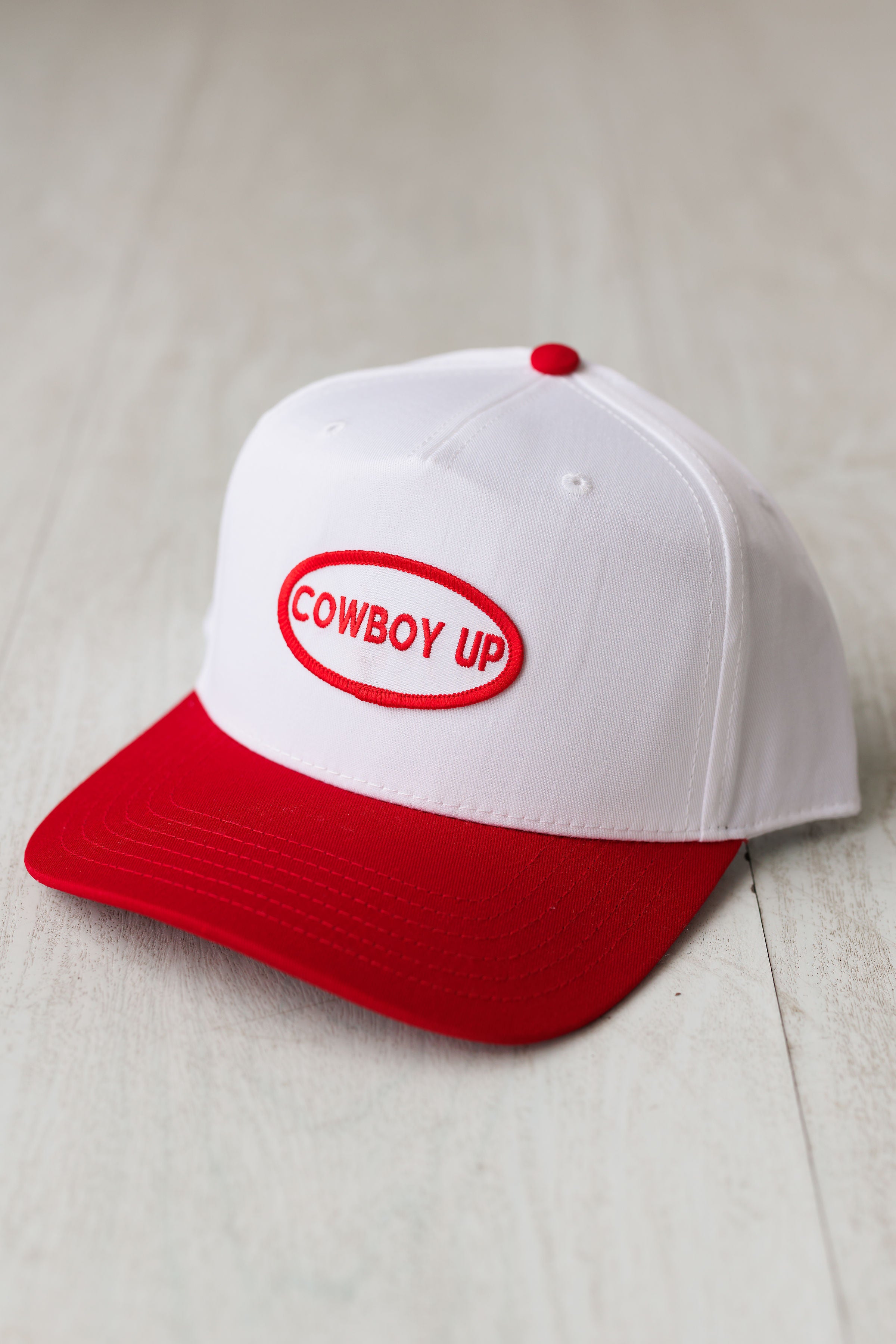 Cowboy Up Patch Hat