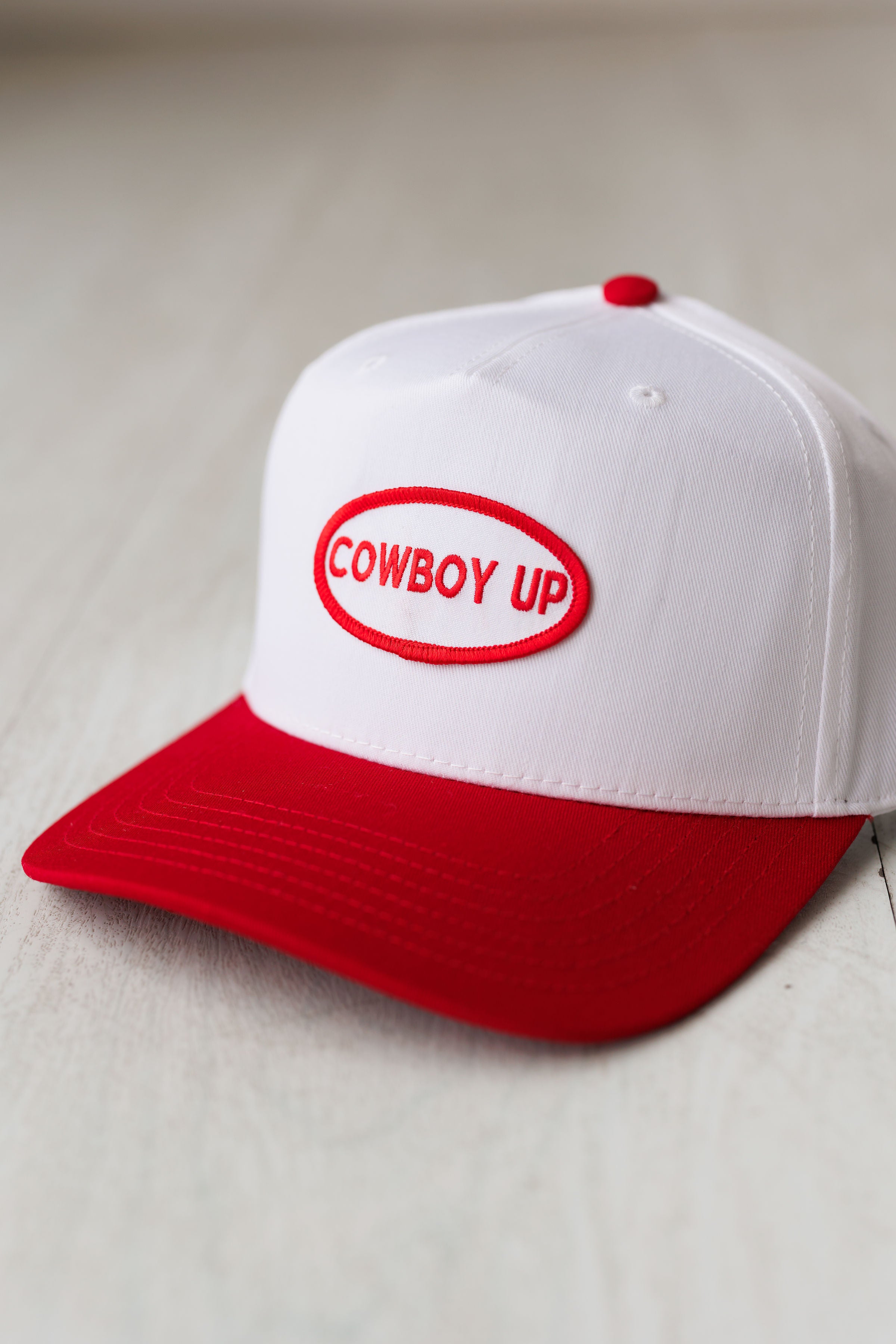 Cowboy Up Patch Hat
