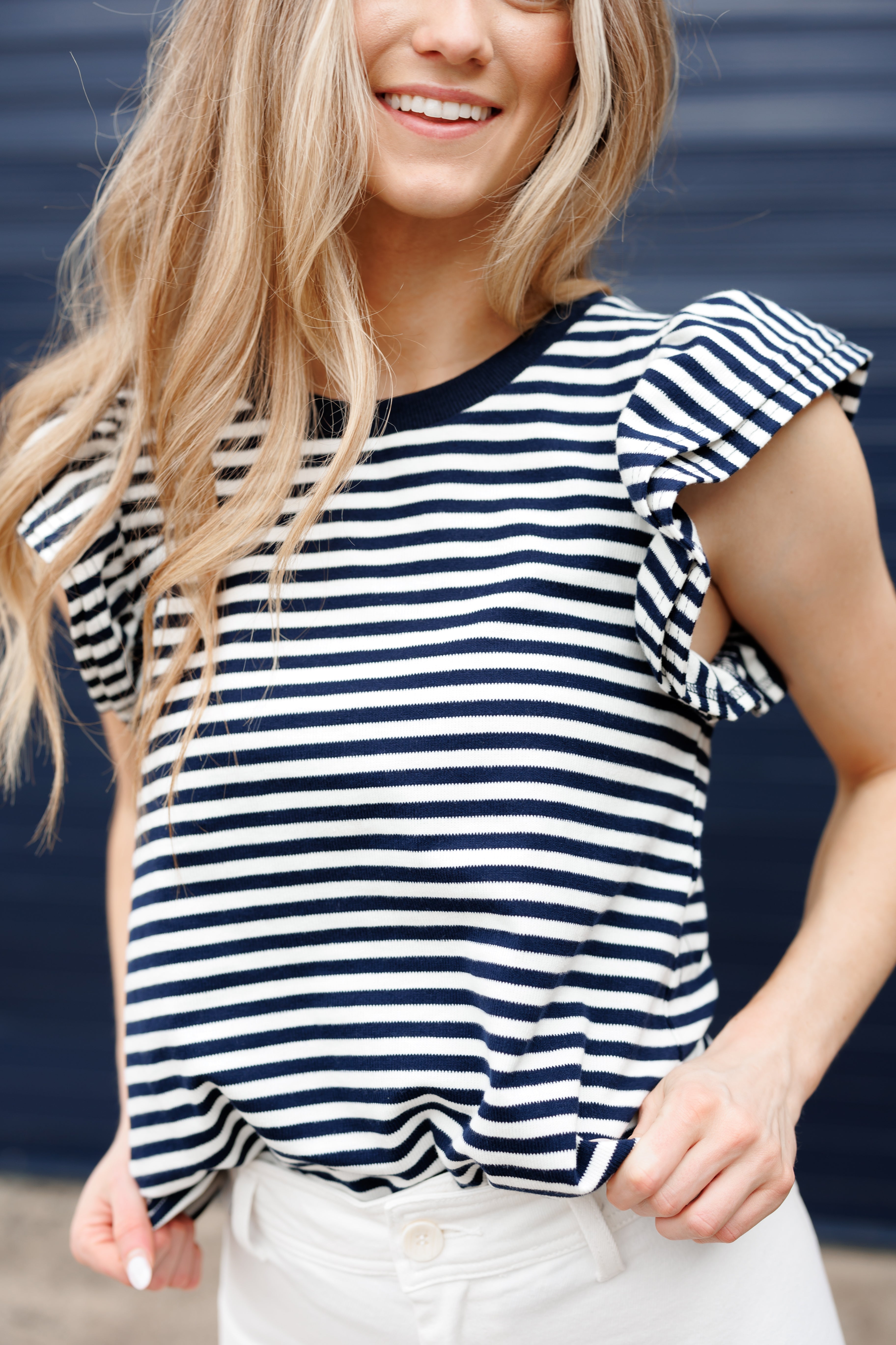 Shay Striped Top