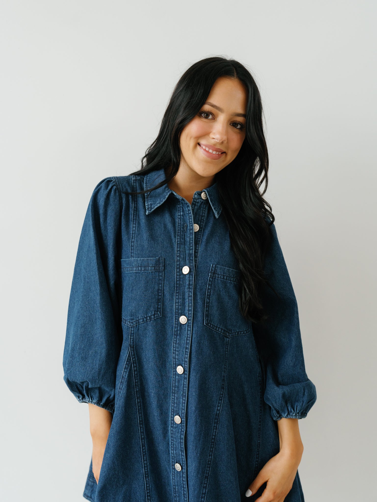 Tina Denim Dress