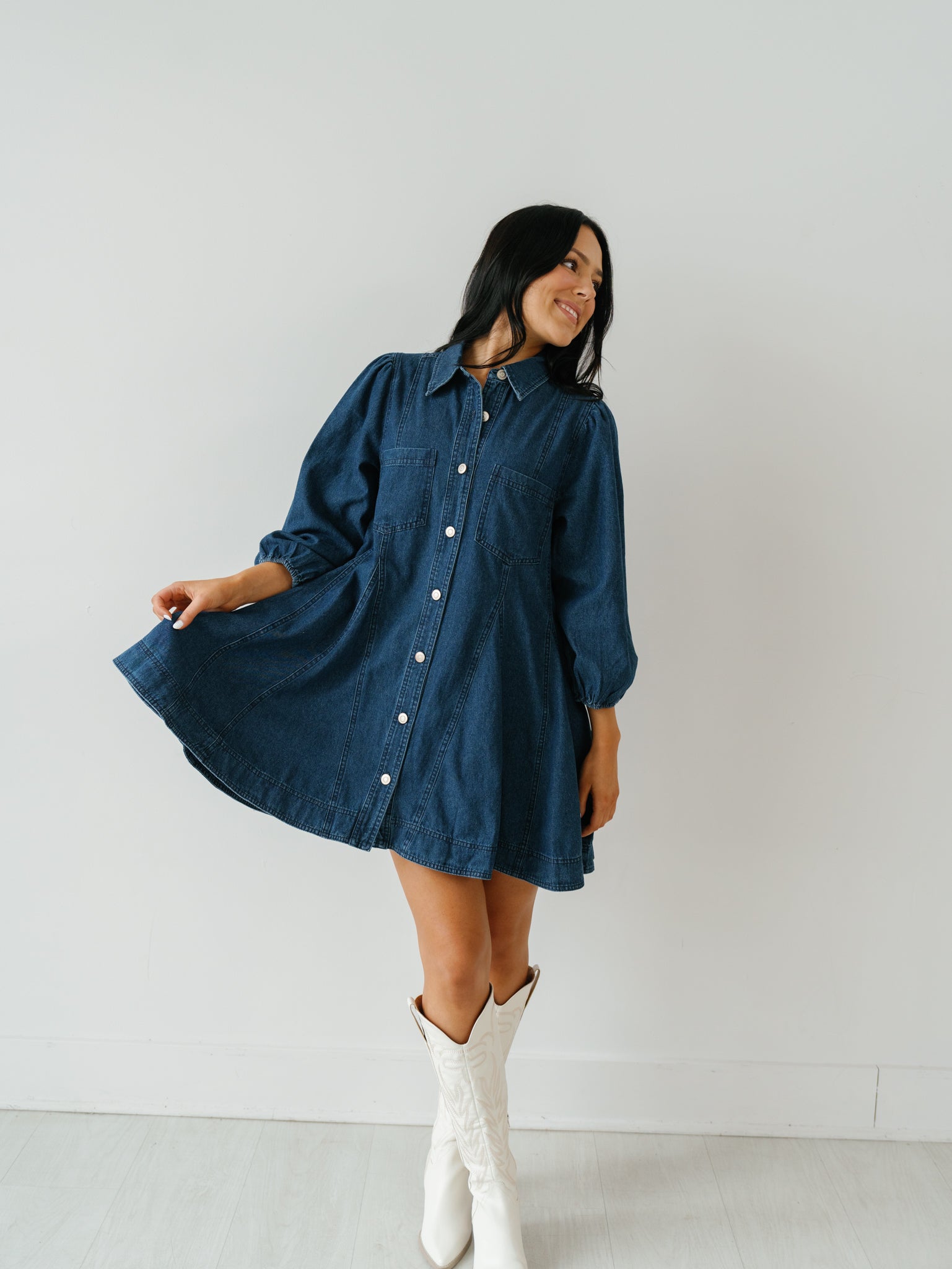 Tina Denim Dress