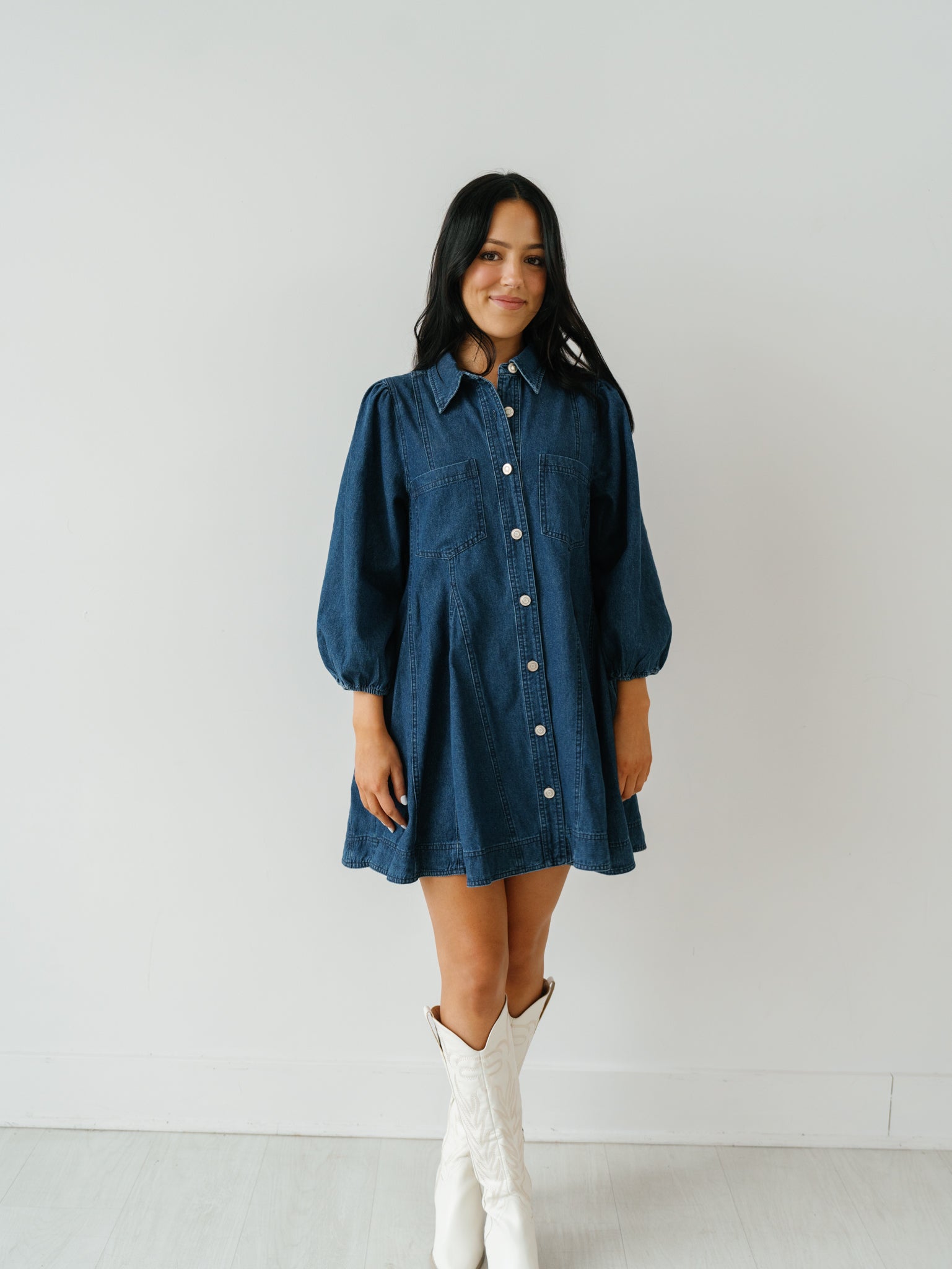 Tina Denim Dress