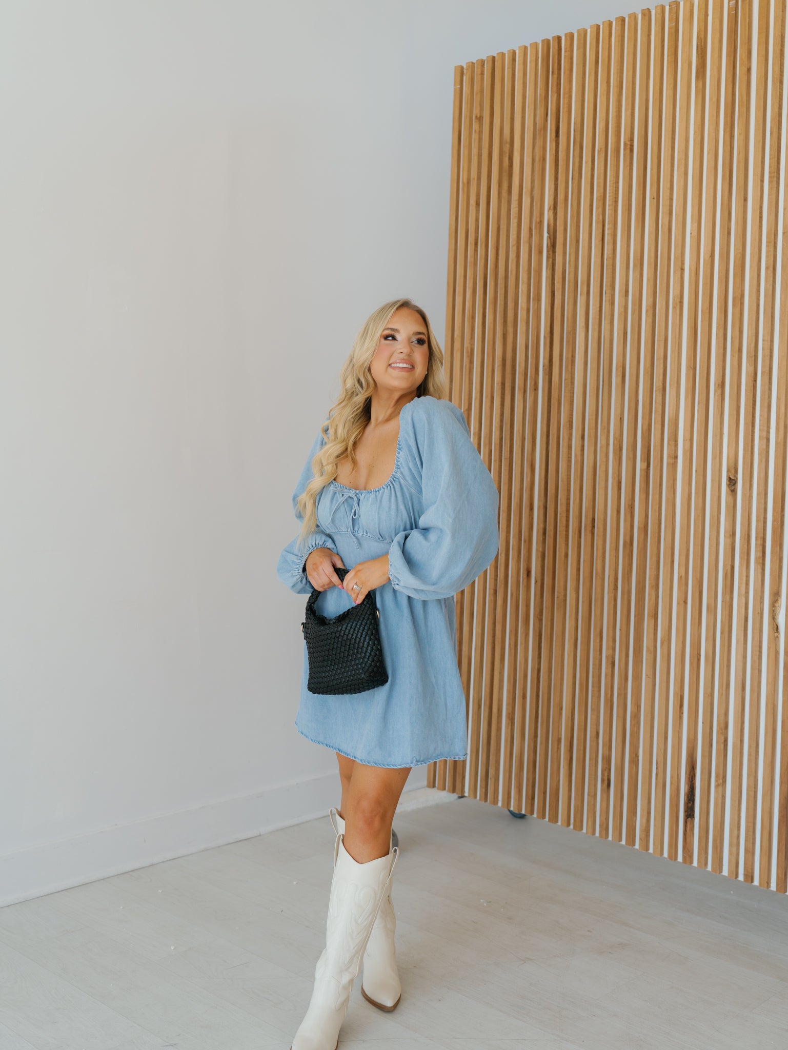 Ashlynn Denim Dress