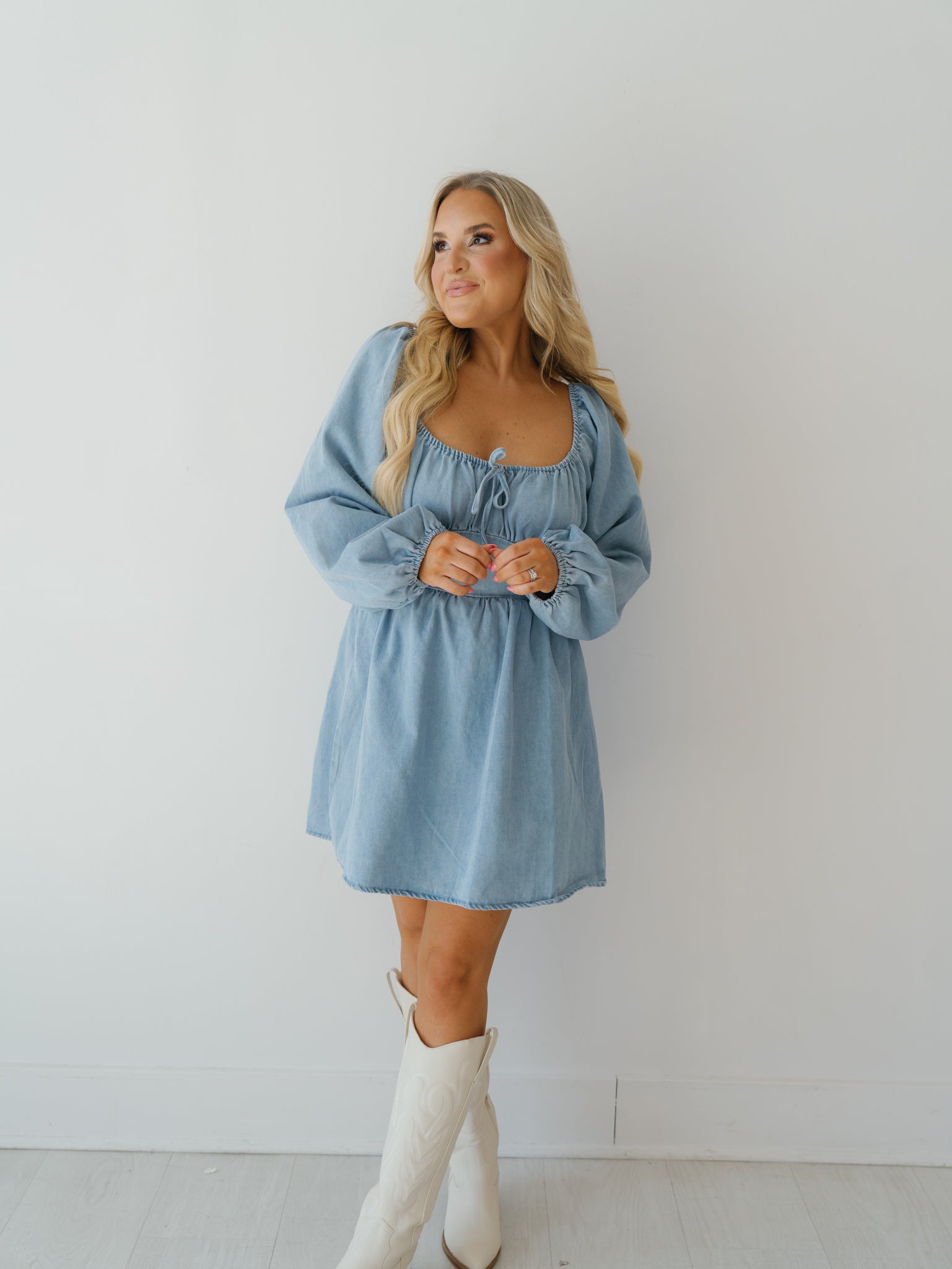 Ashlynn Denim Dress