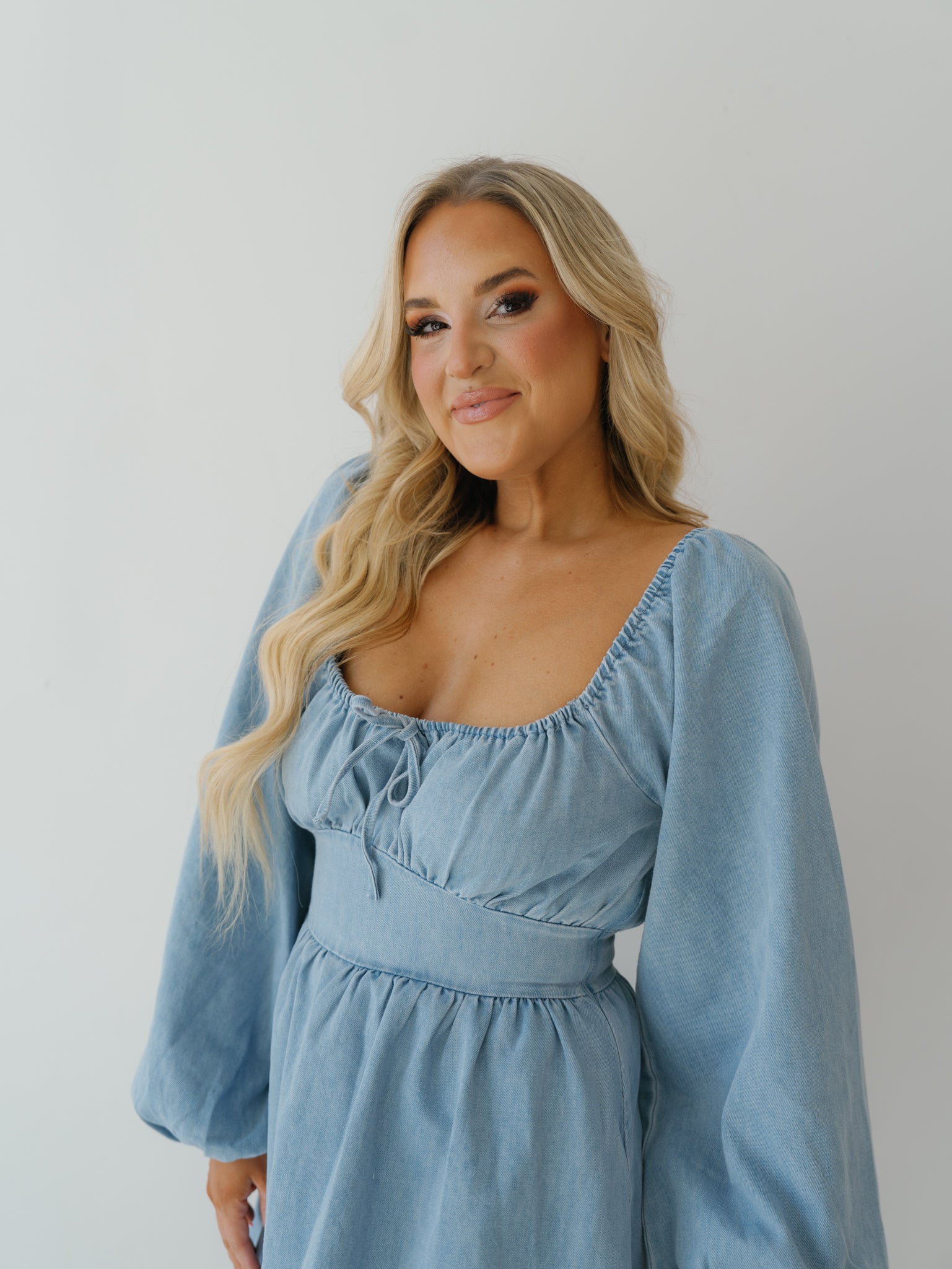 Ashlynn Denim Dress