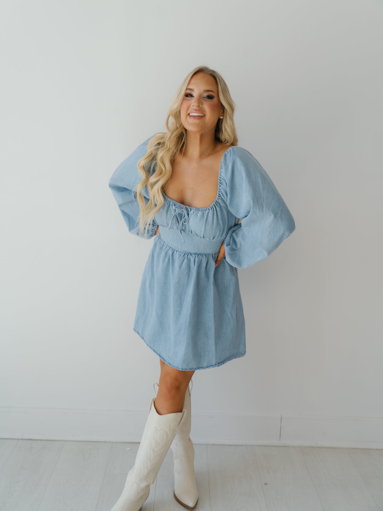 Ashlynn Denim Dress