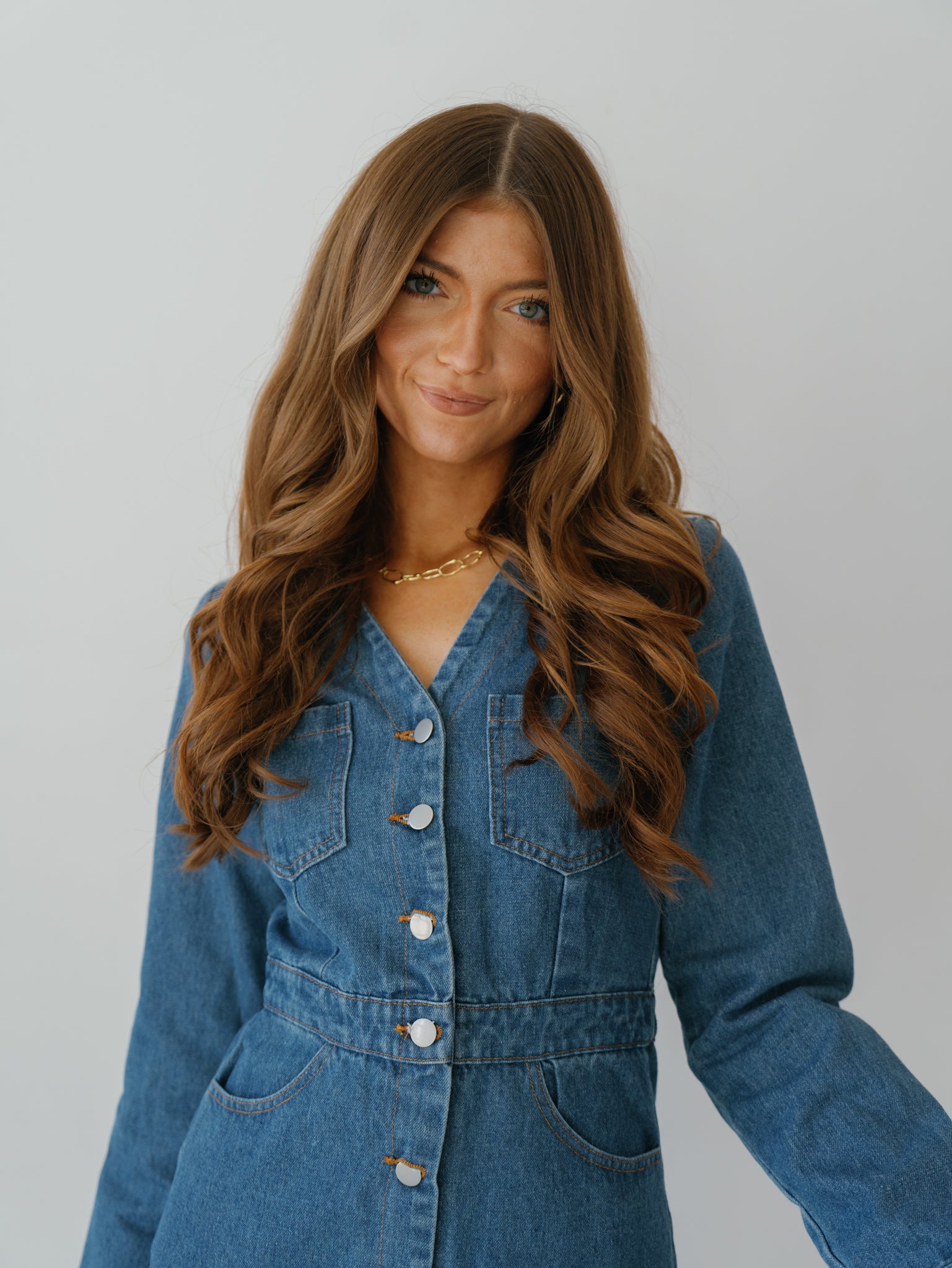 Simone Denim Dress