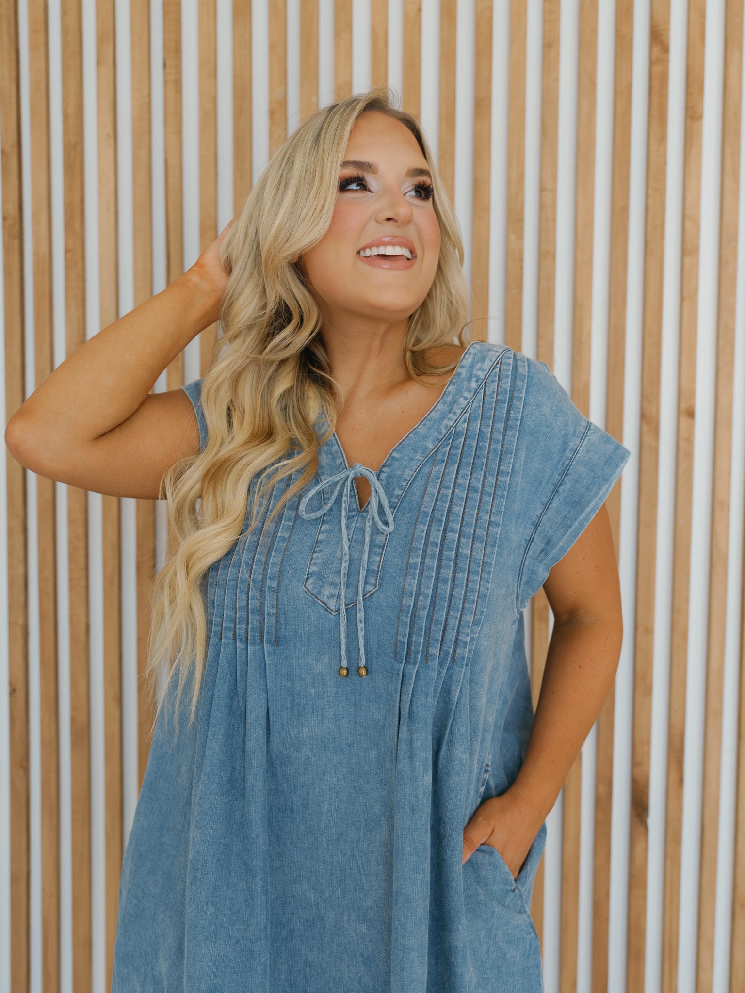 Annabella Denim Dress