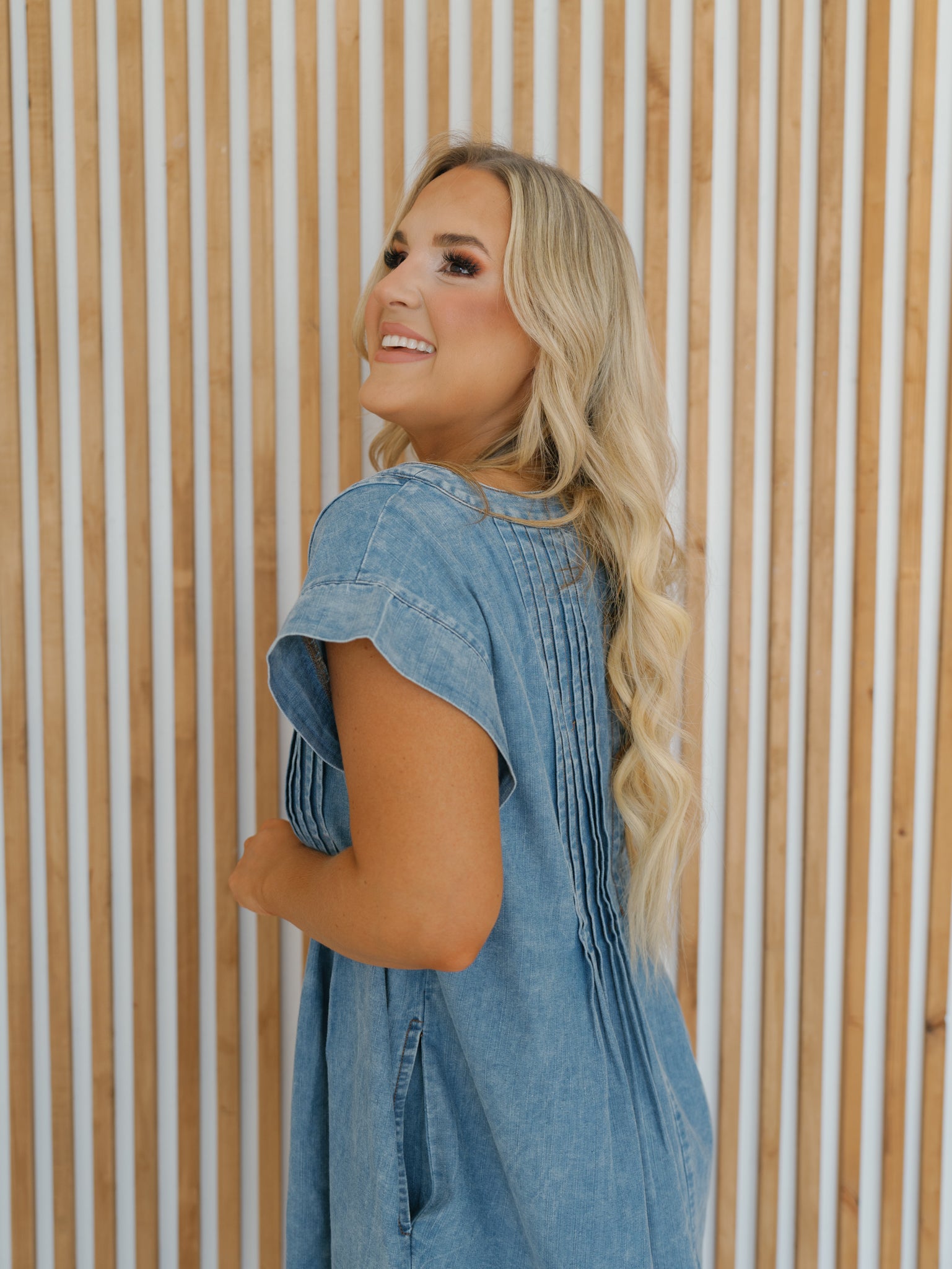 Annabella Denim Dress