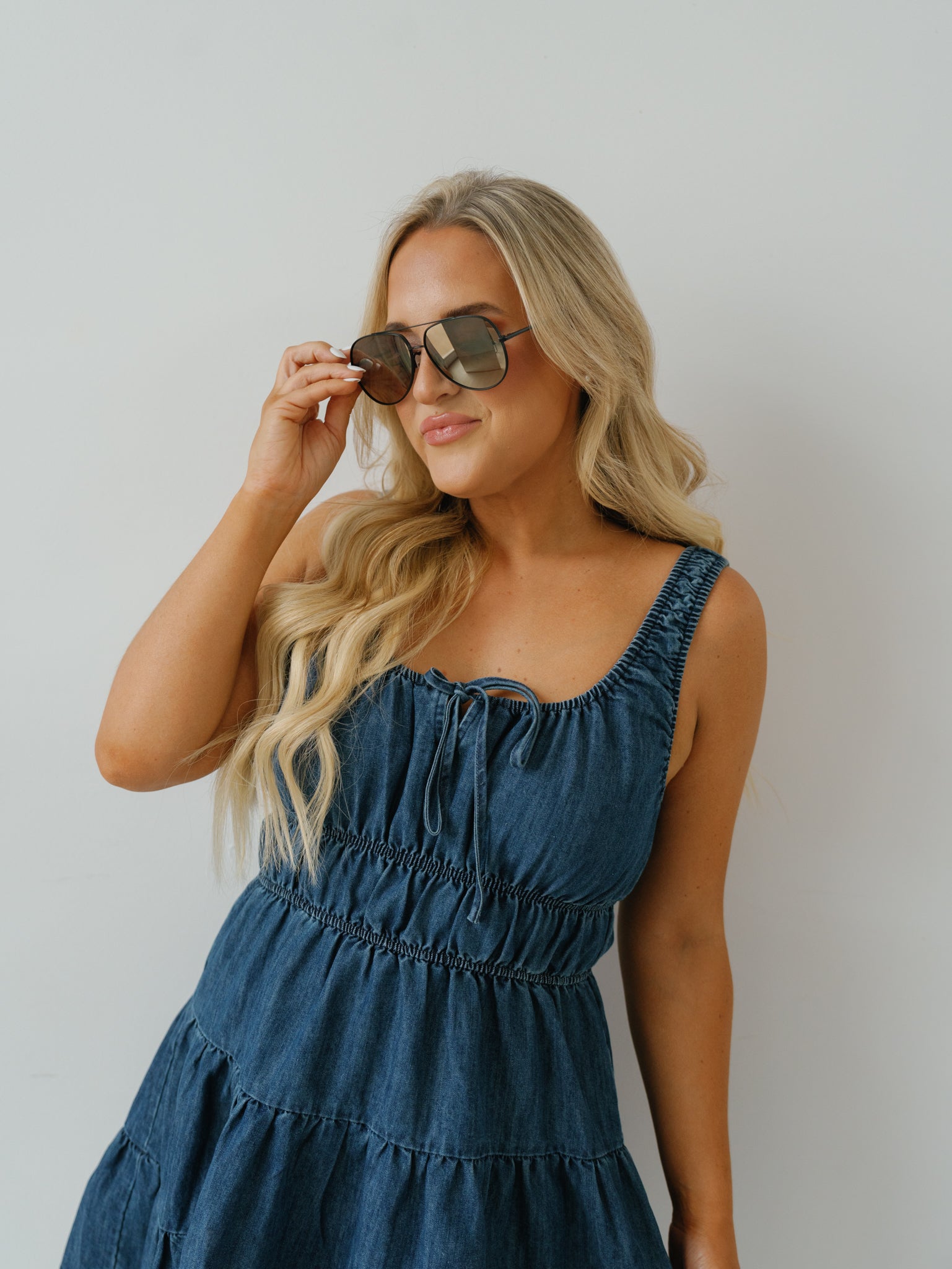 Eliza Denim Dress