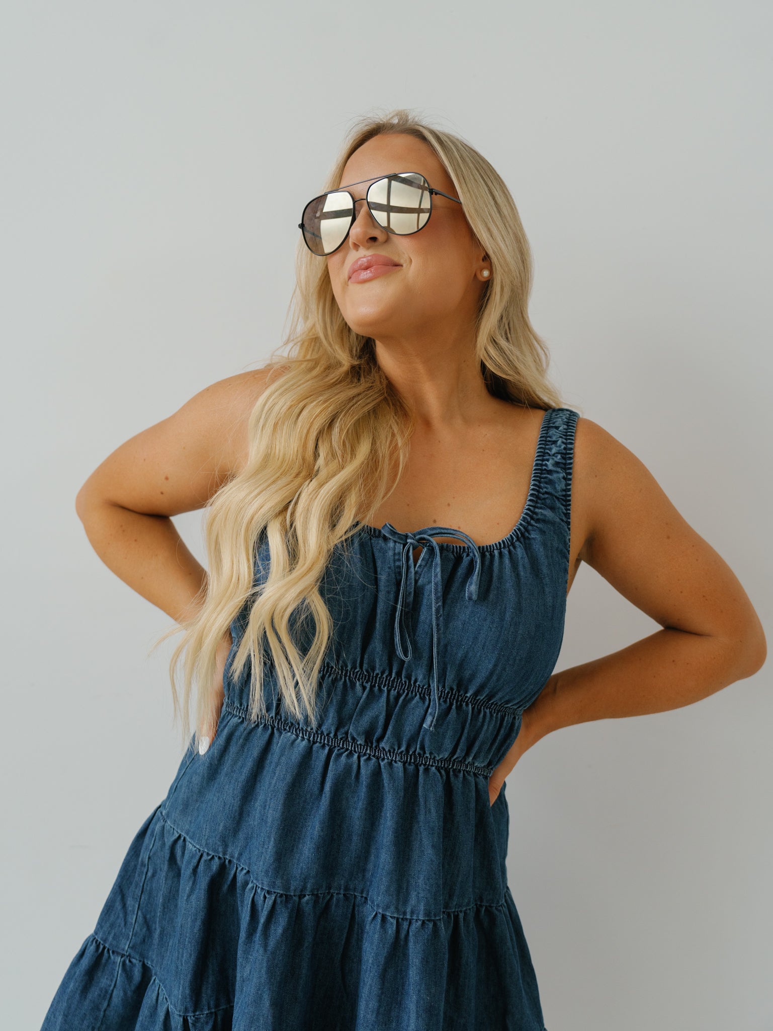 Eliza Denim Dress