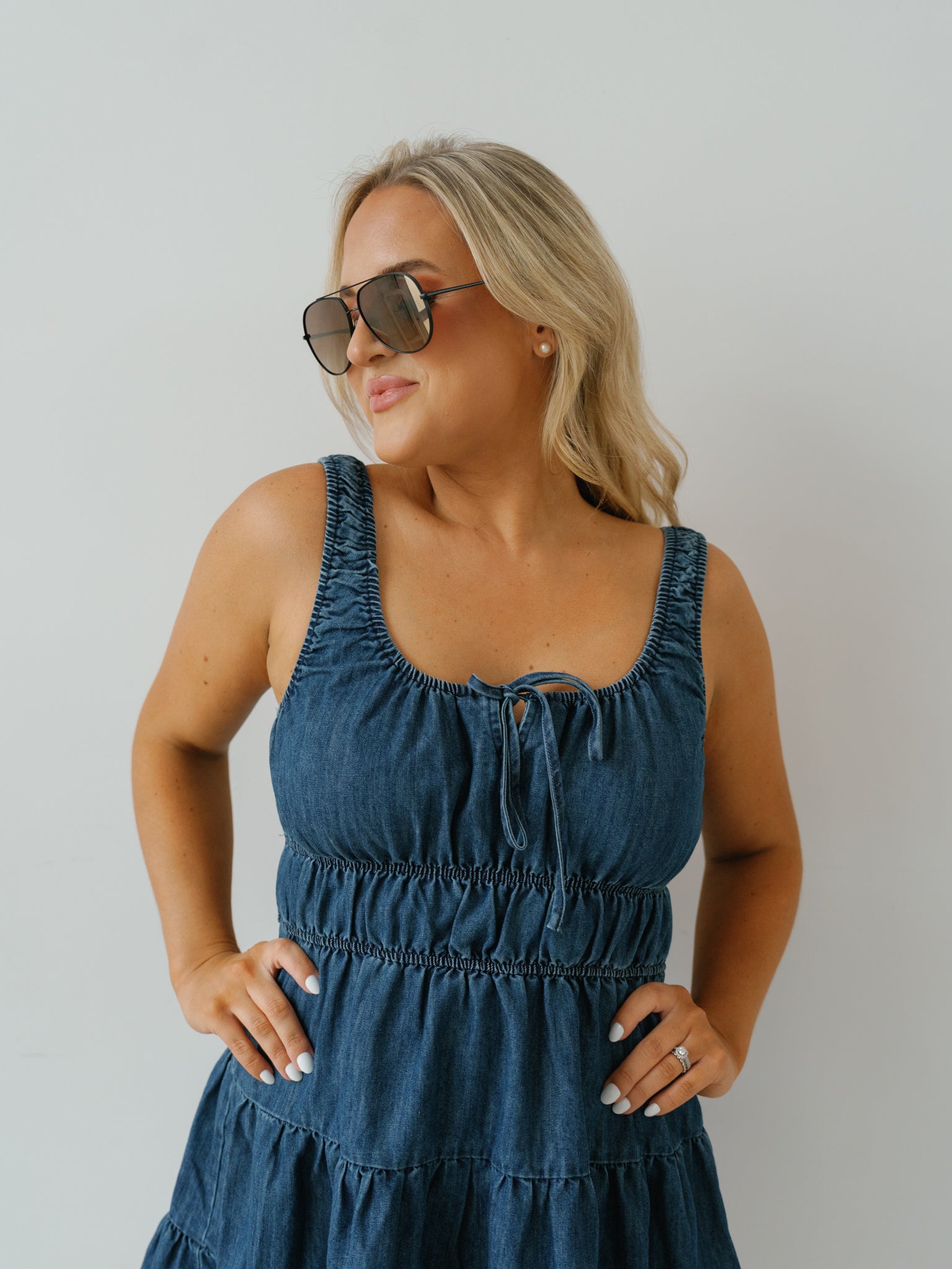 Eliza Denim Dress