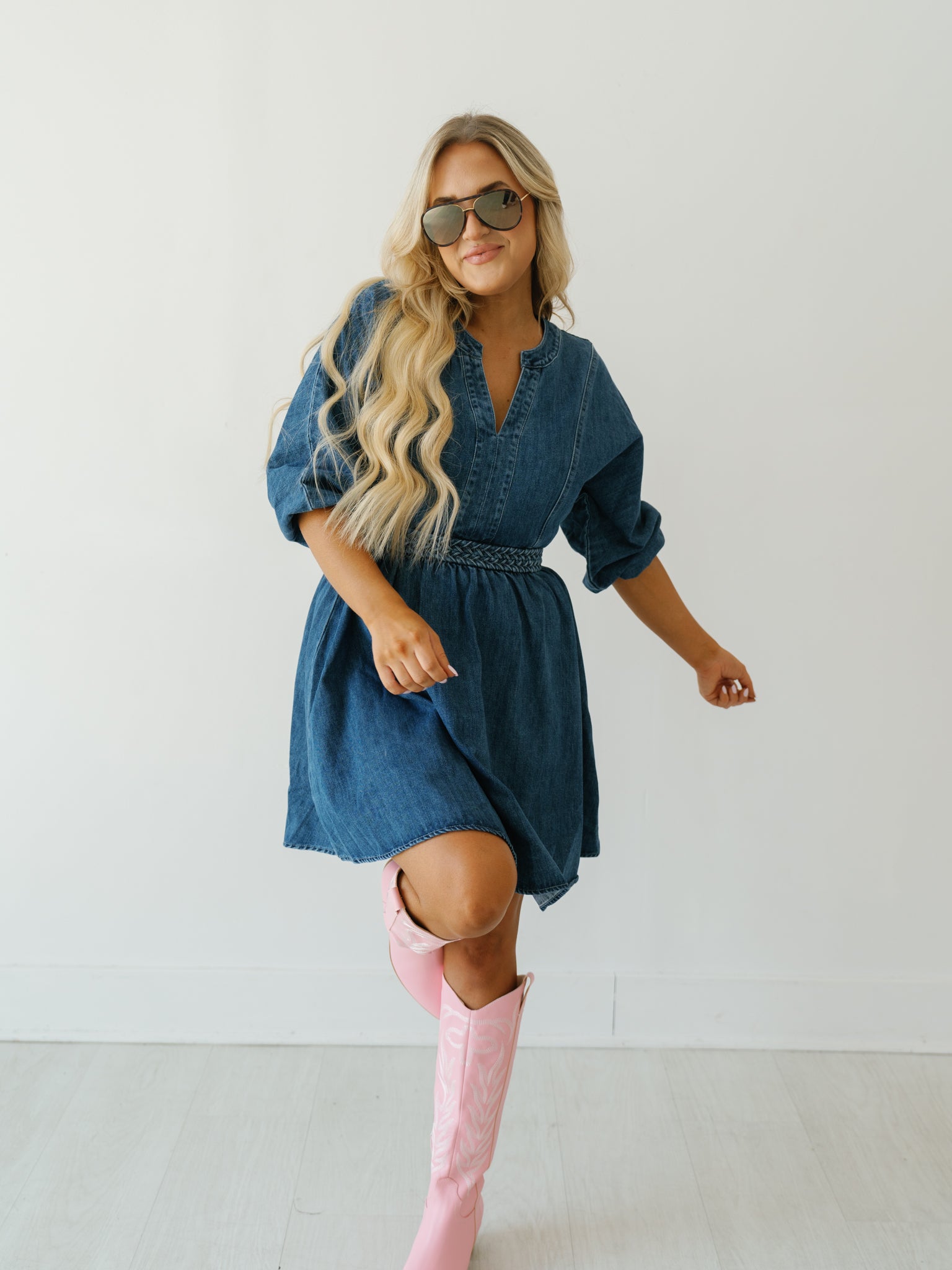 Haven Denim Dress