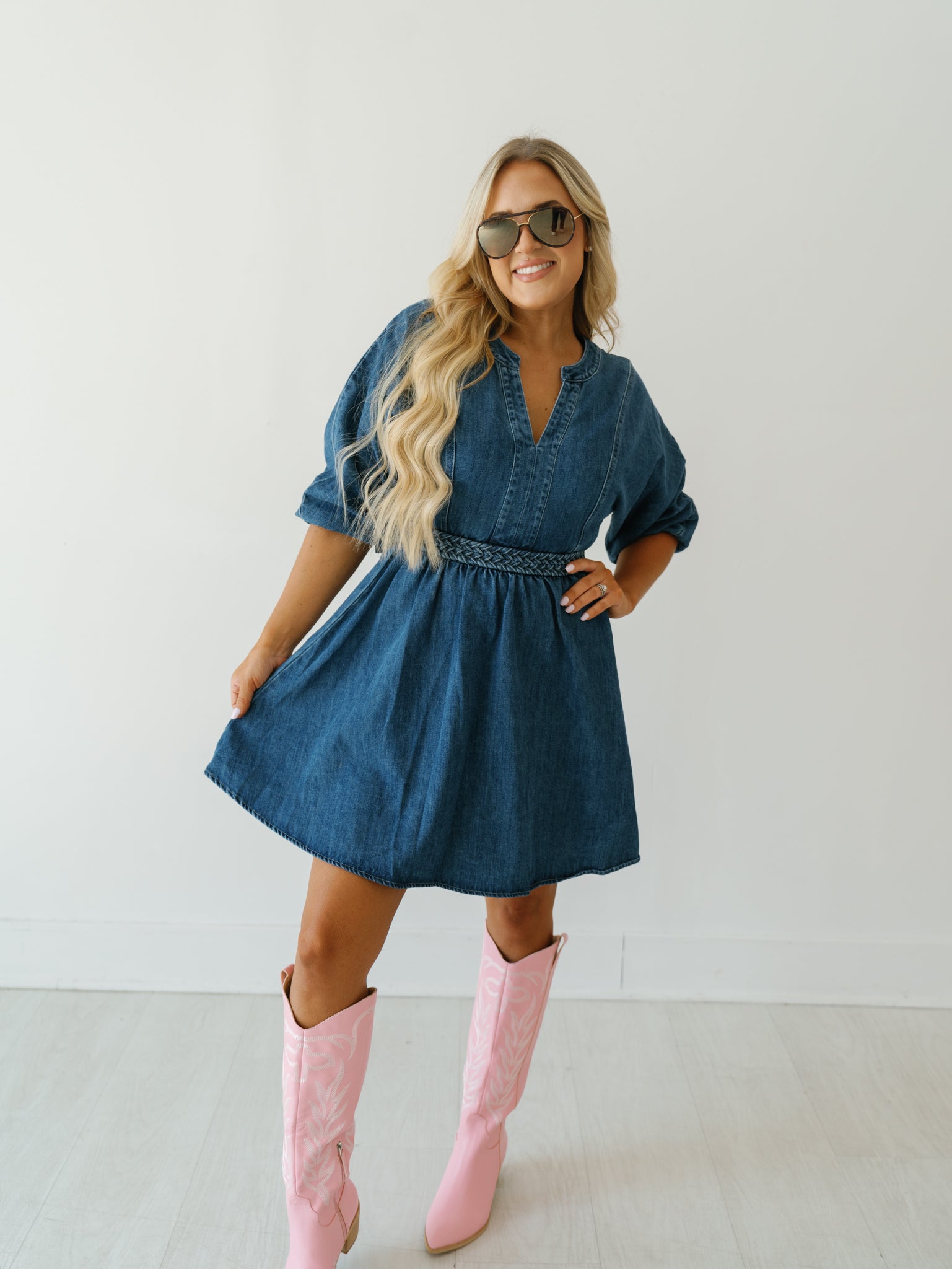 Haven Denim Dress