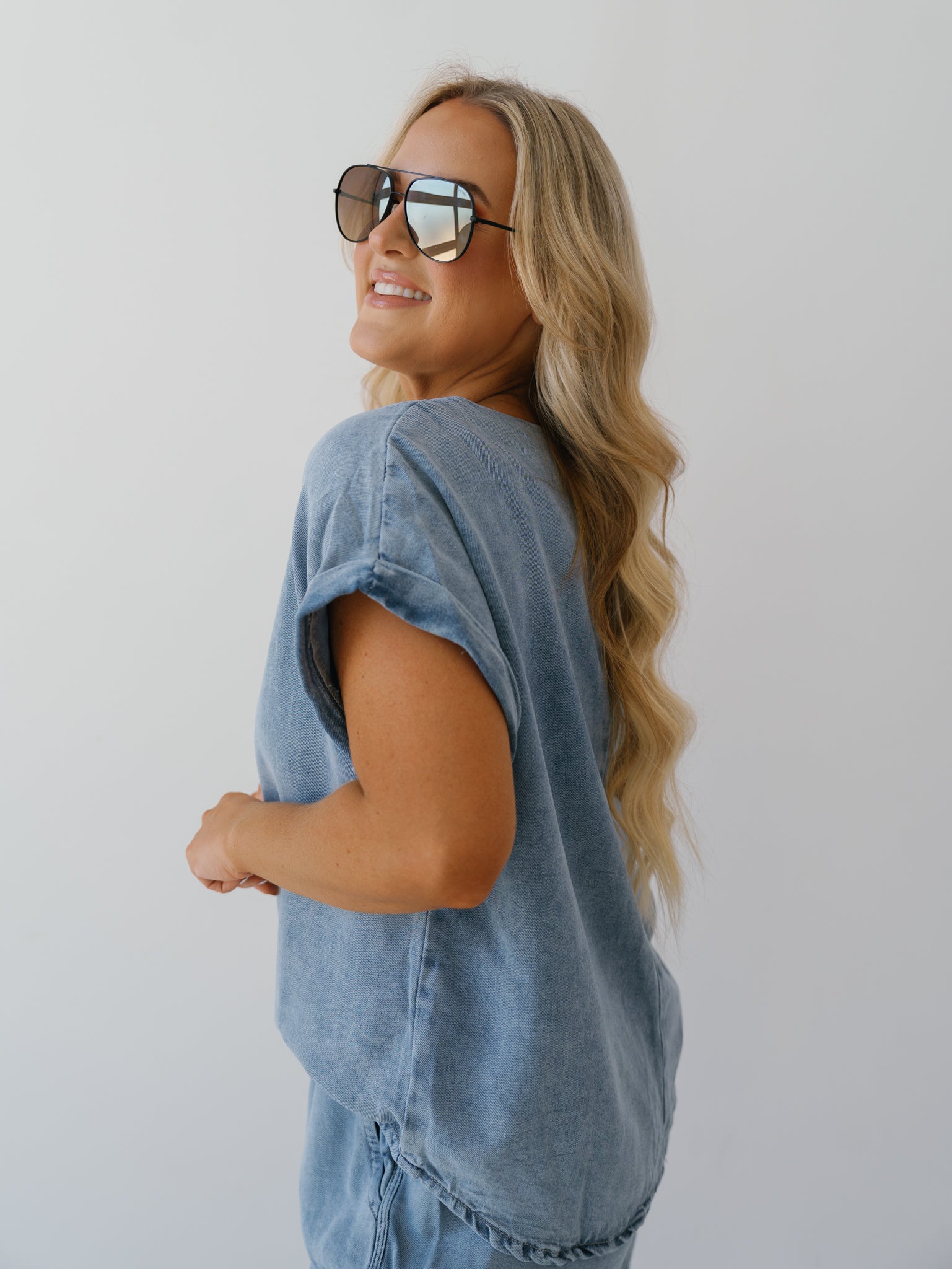 Journey Denim Top