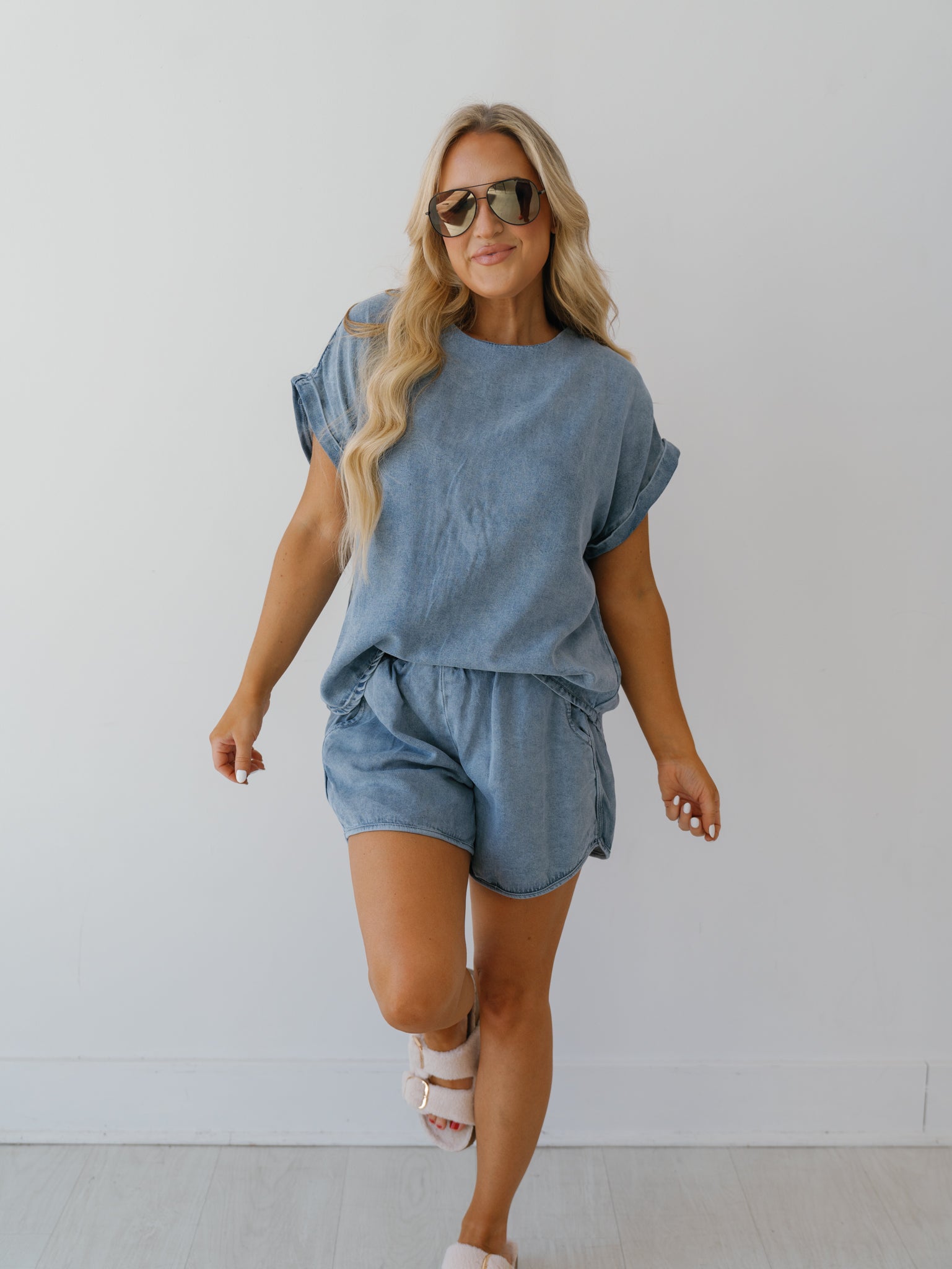 Journey Denim Top