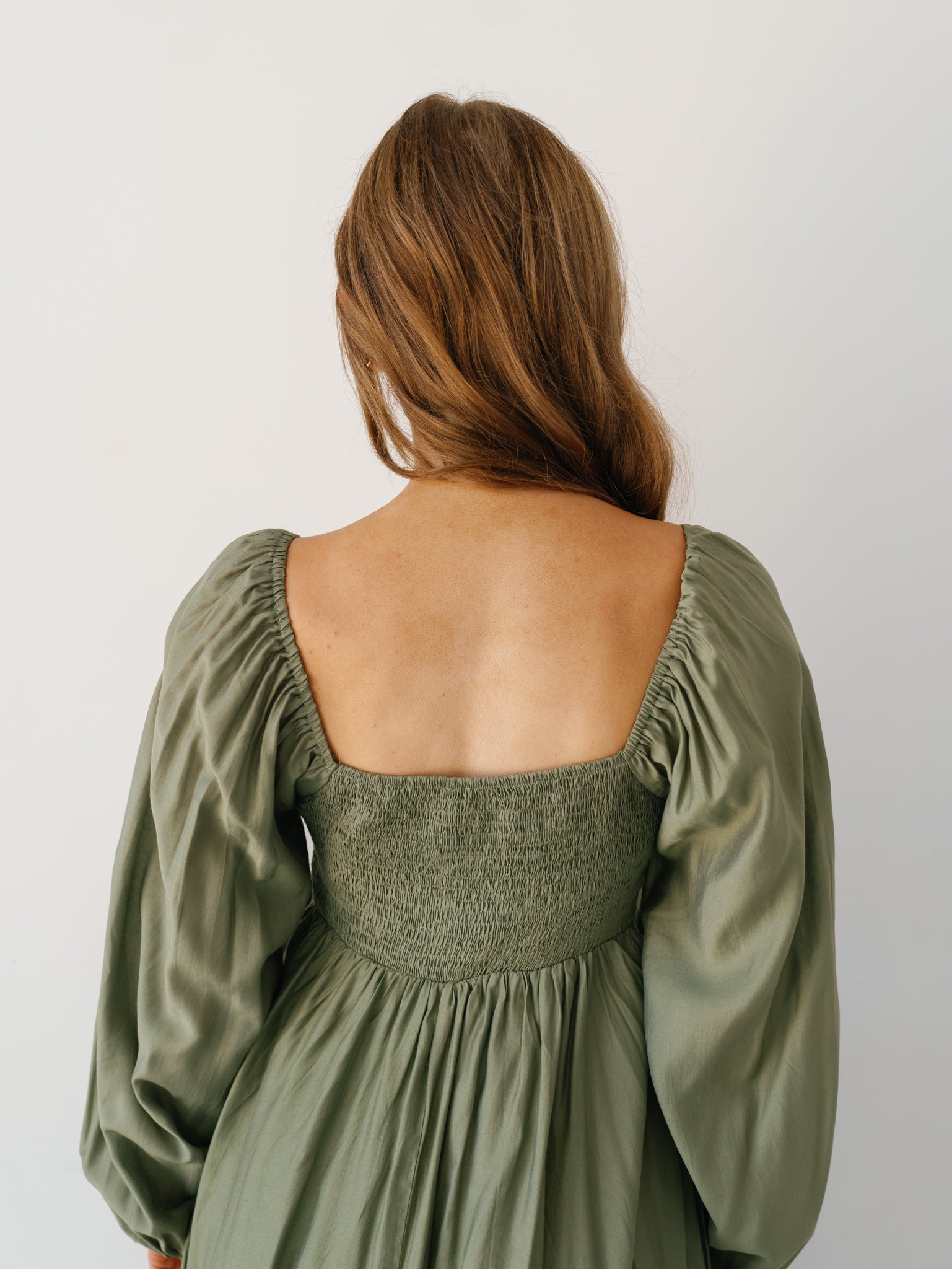 Montreal Mist Dress - Olive