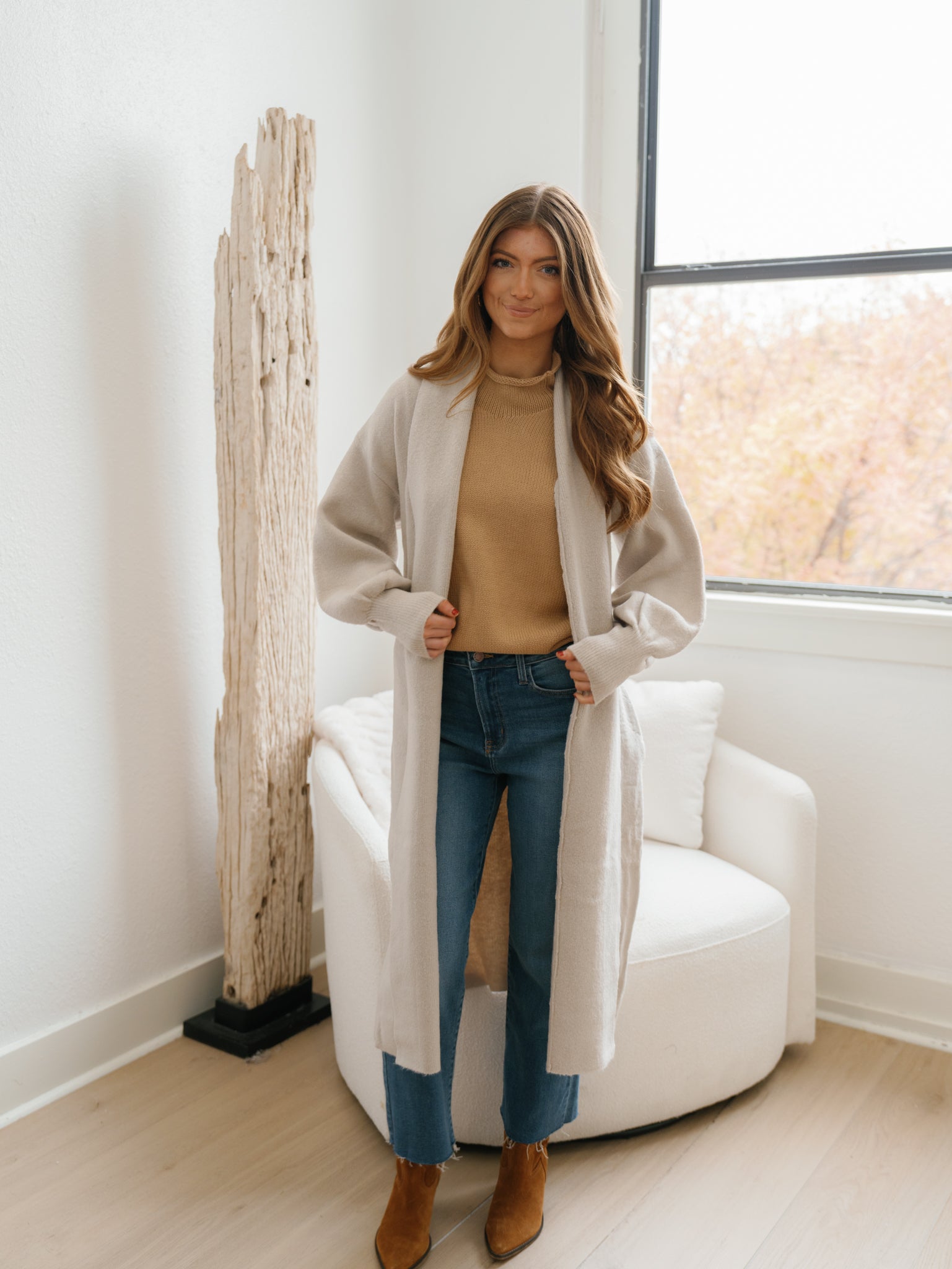 Brooklyn Cardigan - Dove