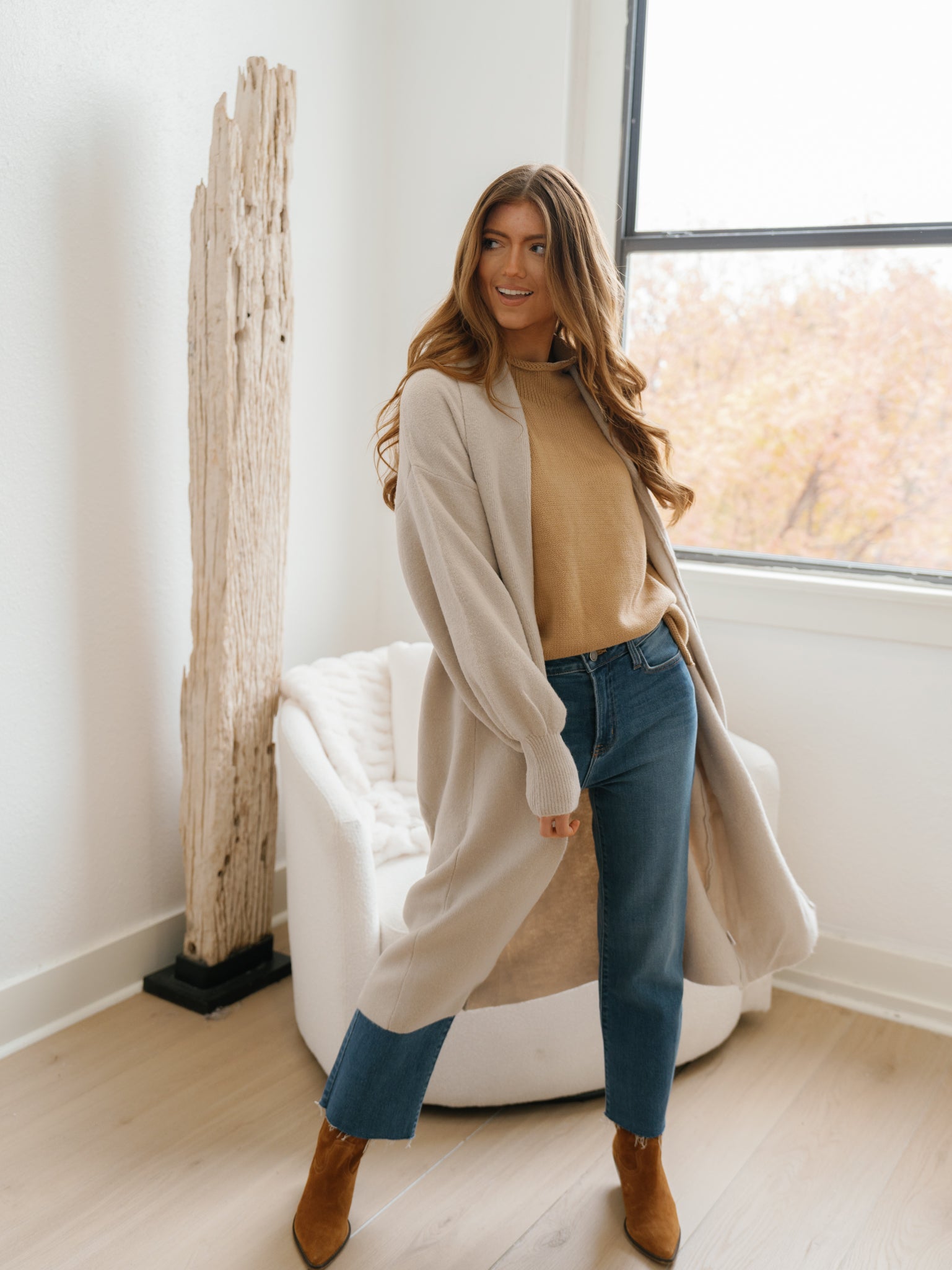 Brooklyn Cardigan - Dove