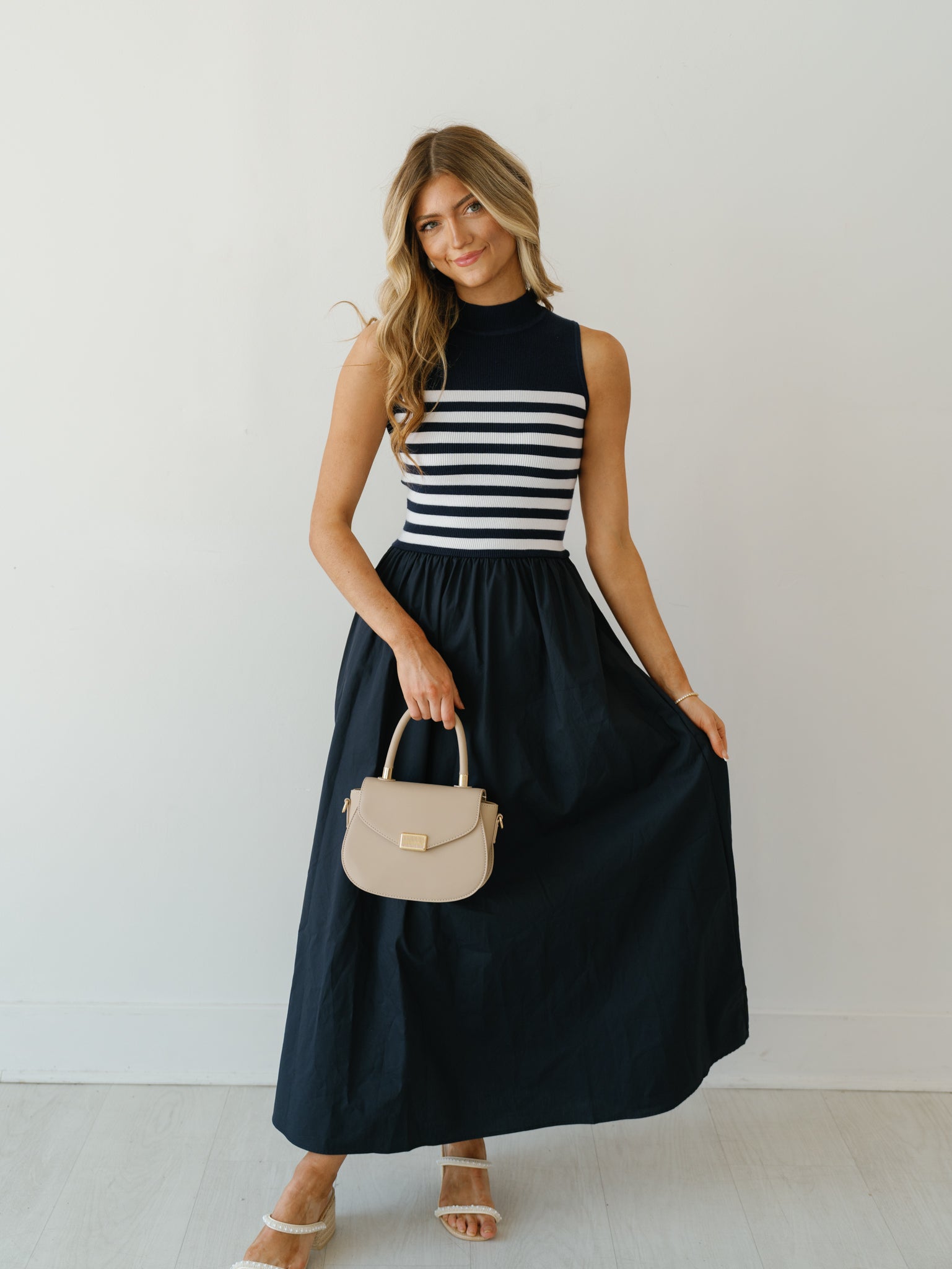 Serena Maxi Dress - Navy