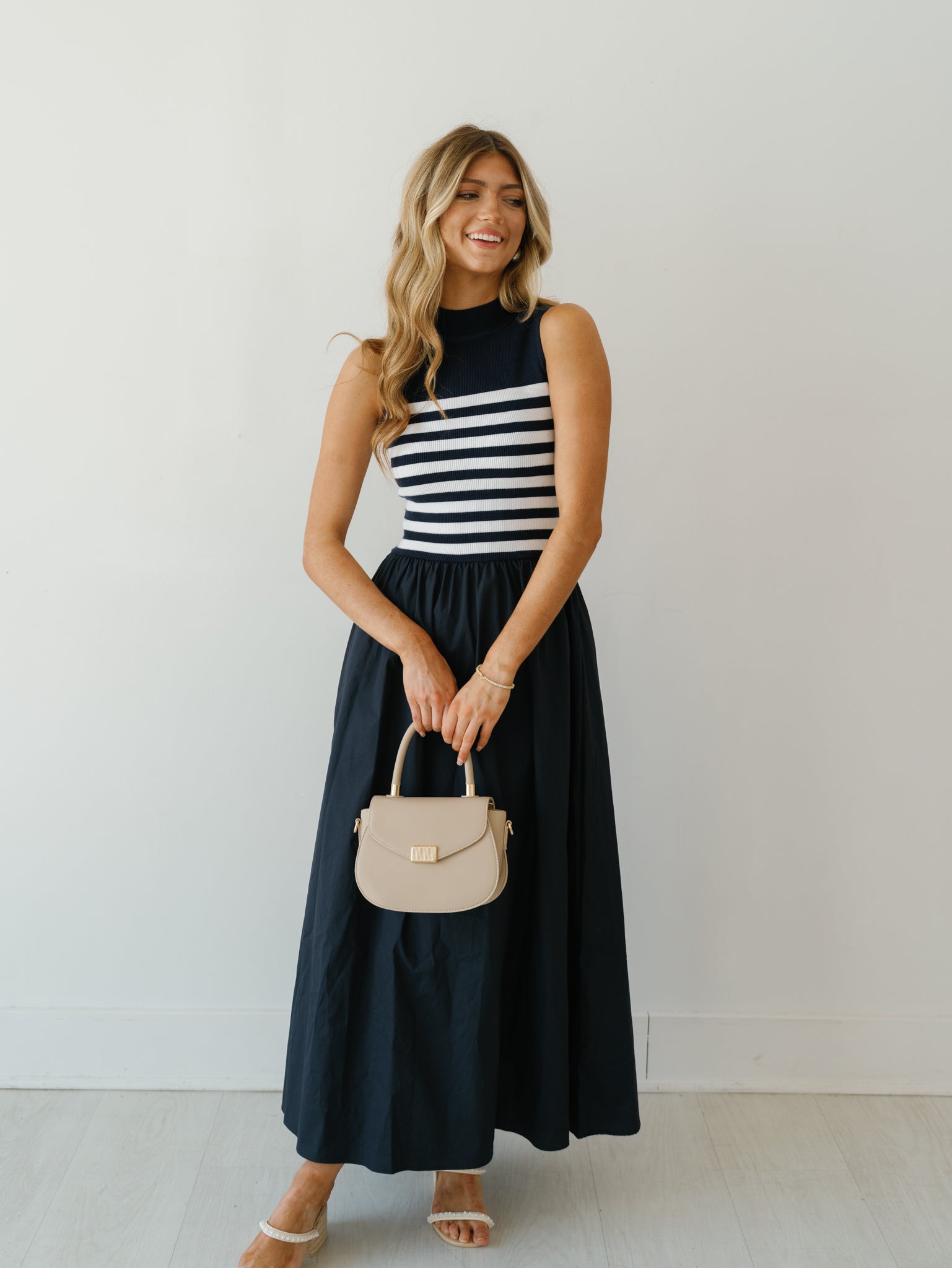 Serena Maxi Dress - Navy