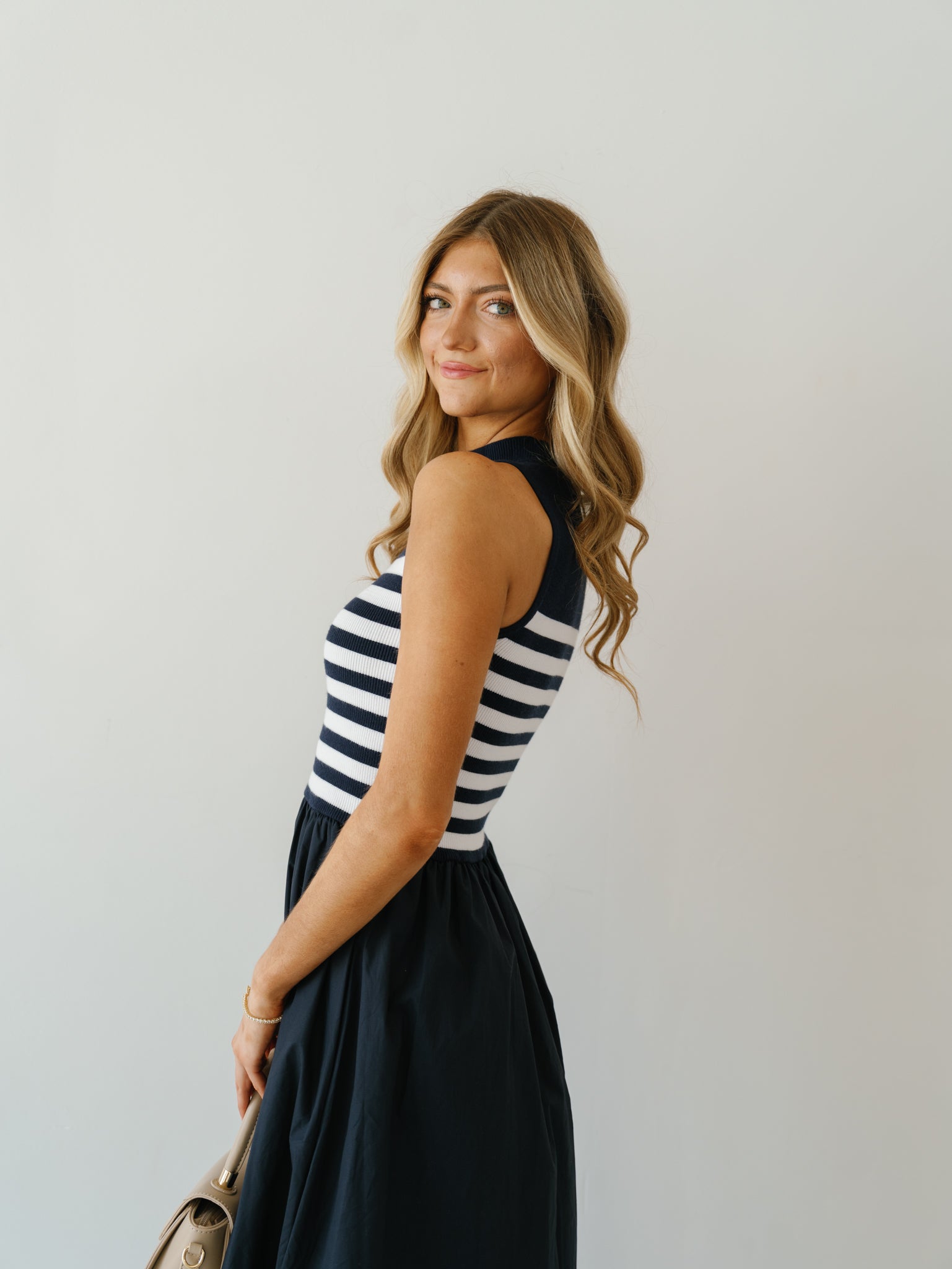 Serena Maxi Dress - Navy