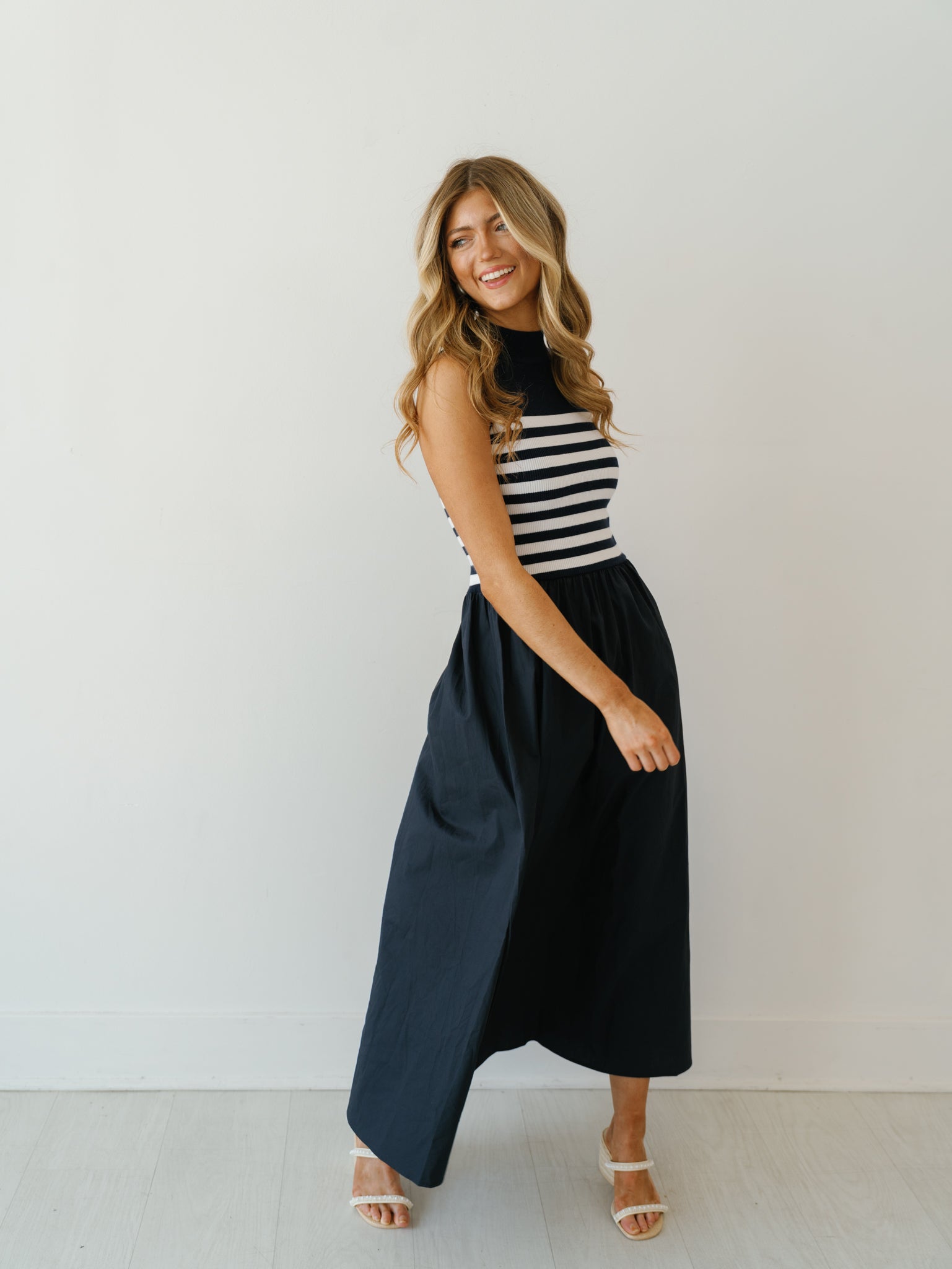 Serena Maxi Dress - Navy