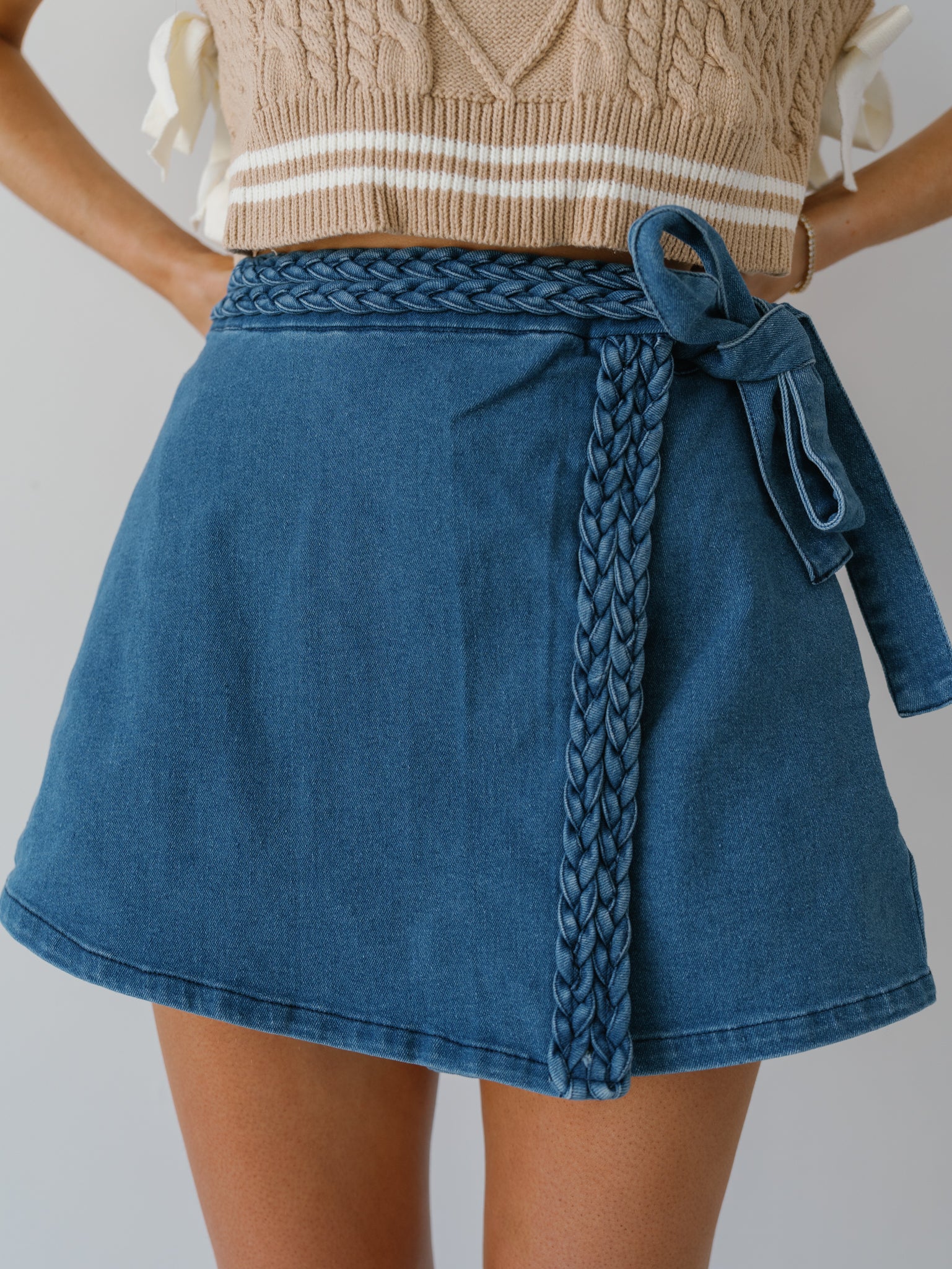 Lyric Skort - Denim