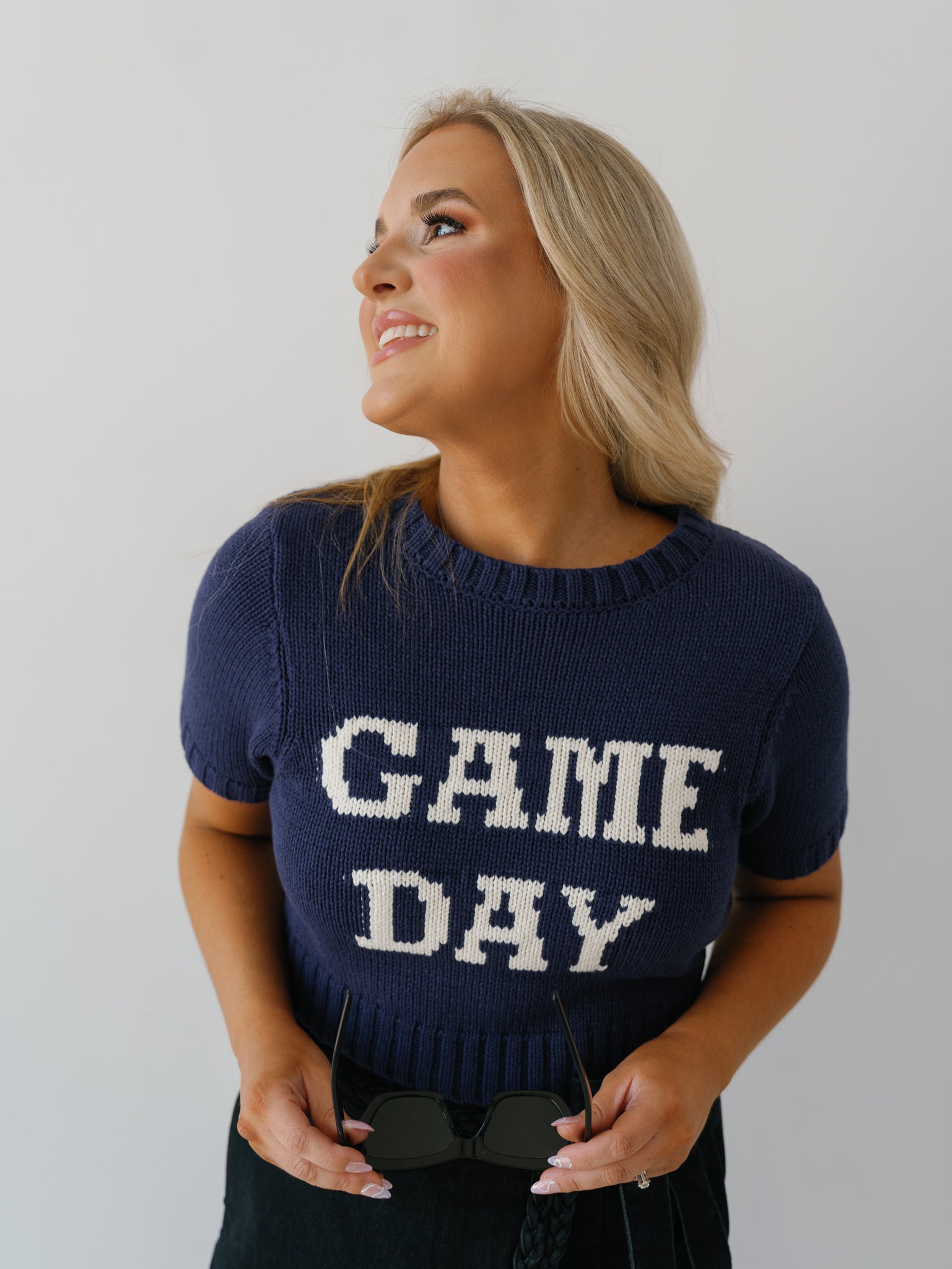 Game Day Cropped Sweater