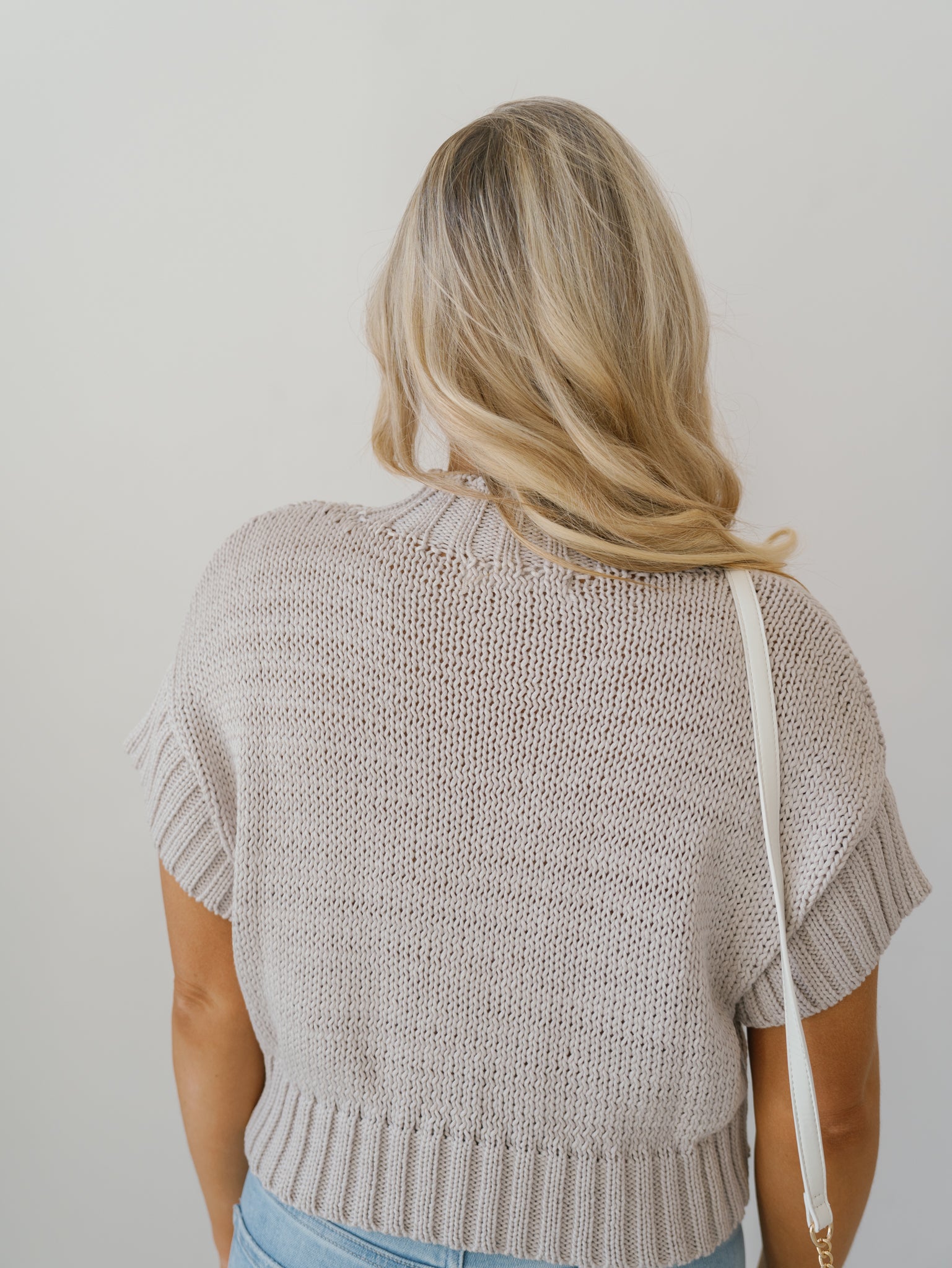 Abigail Sweater Top - H.Grey