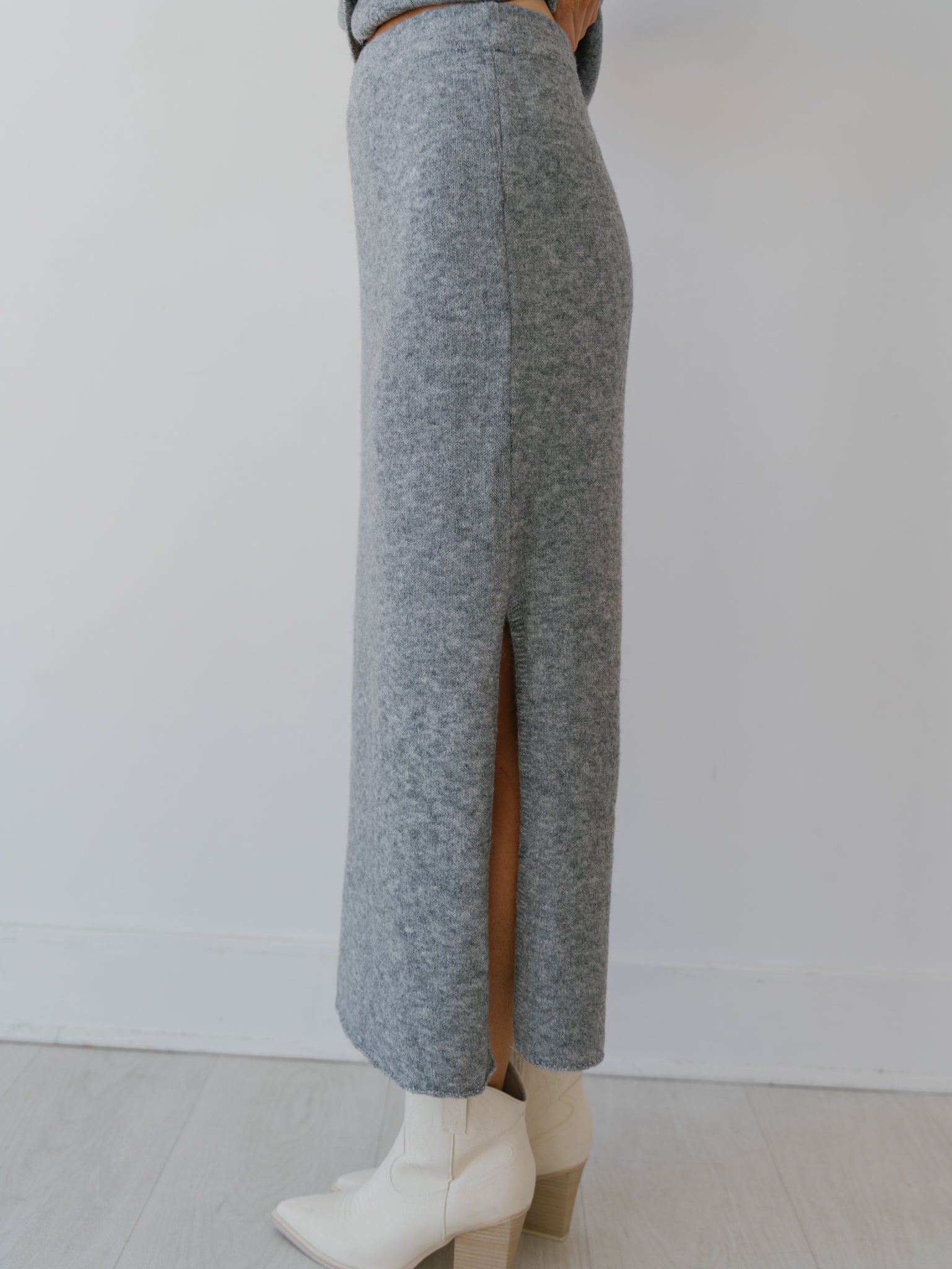 Alyson Skirt - H. Grey