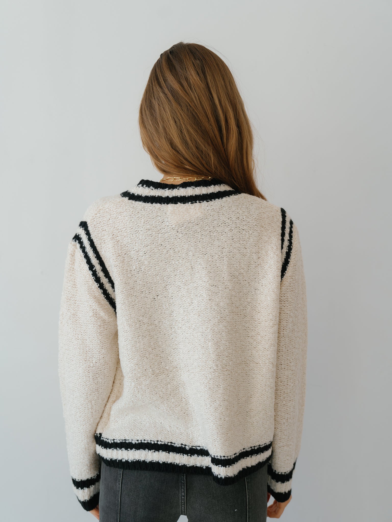 Whitney Cardigan - Ivory