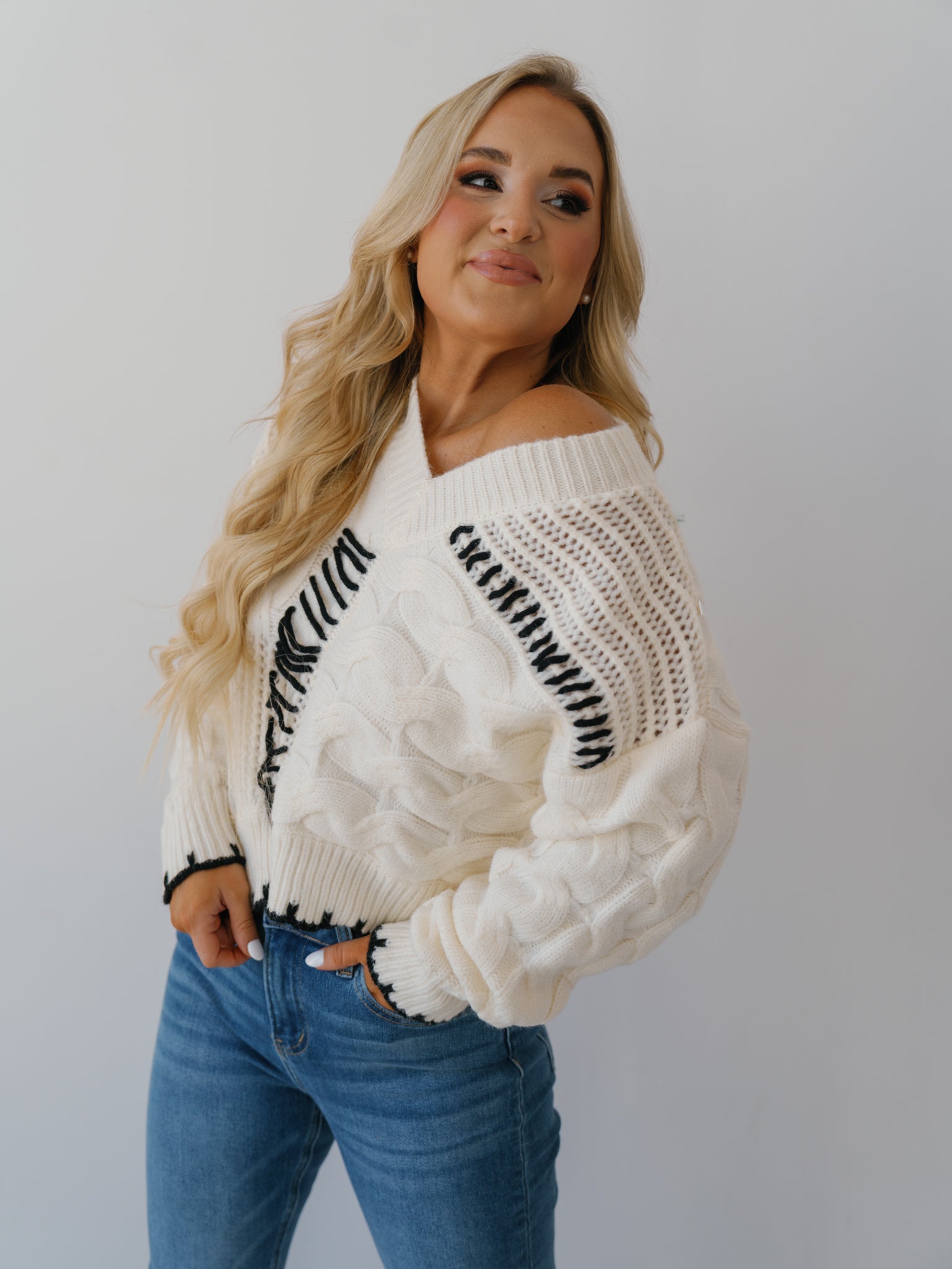 Gabriella Cropped Sweater