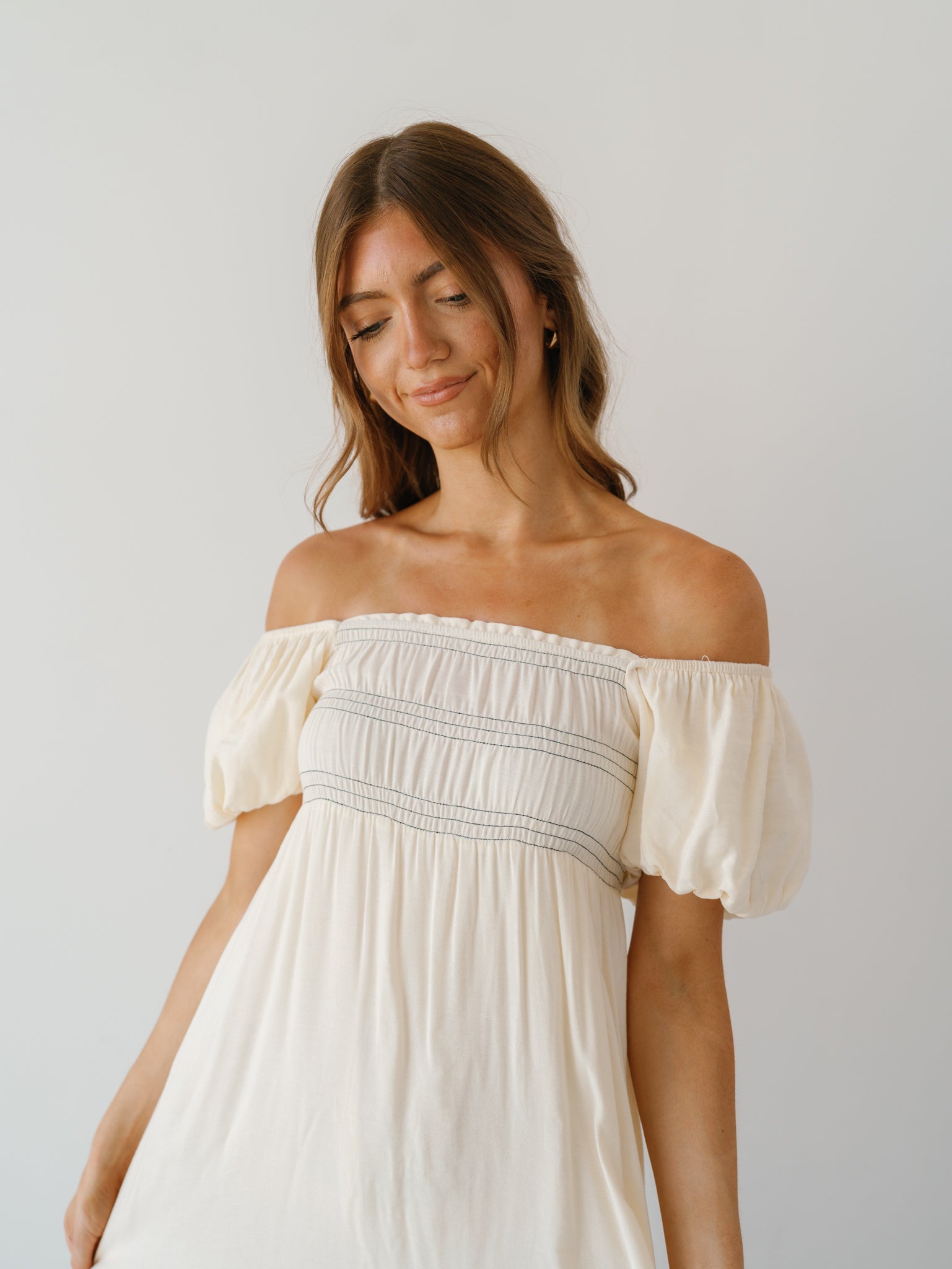 Annabelle Dress - Ivory - FINAL SALE