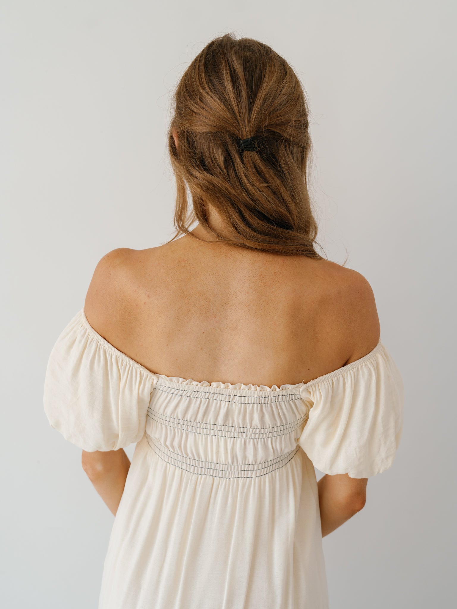 Annabelle Dress - Ivory - FINAL SALE