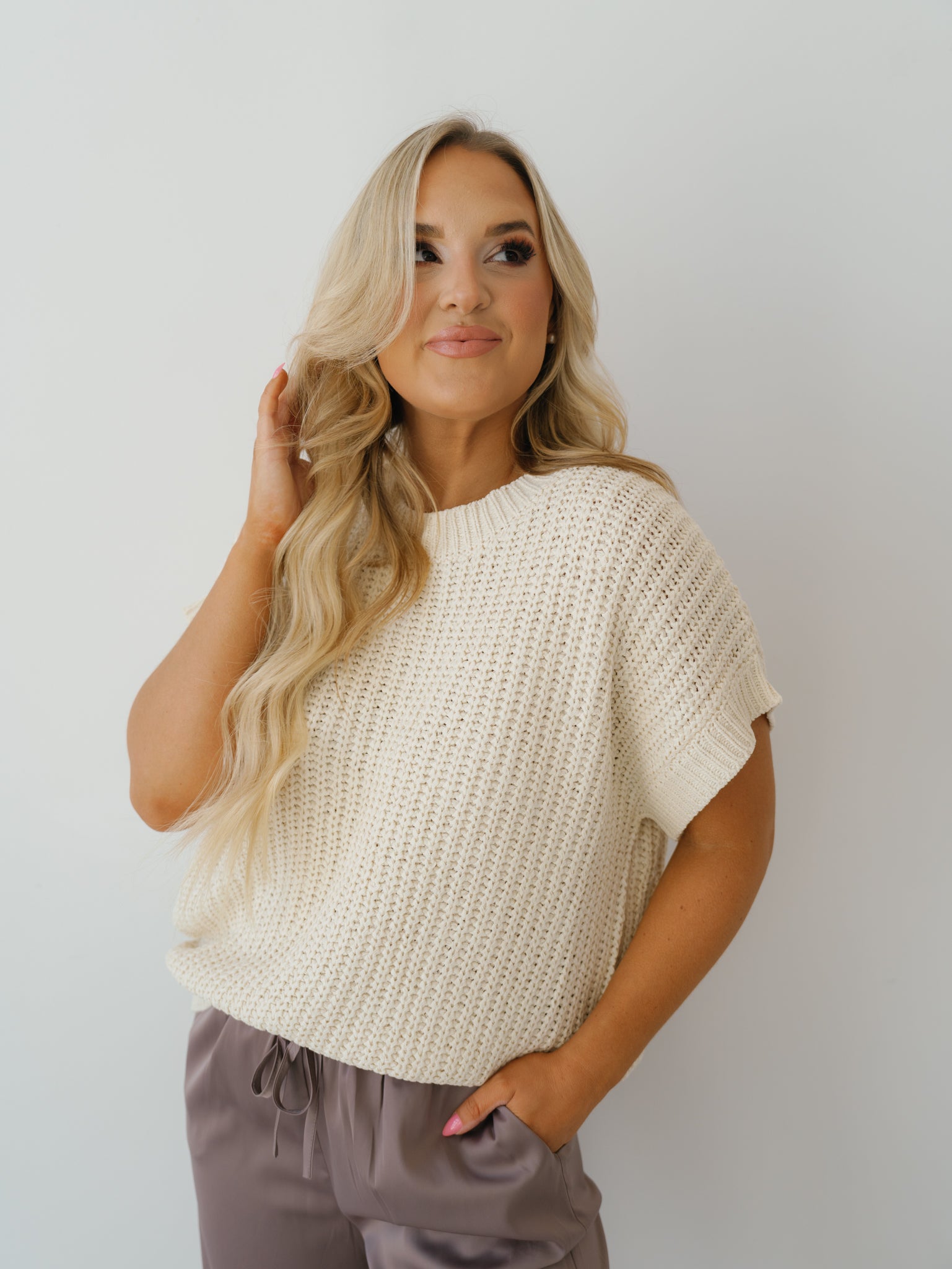 Leah Sweater - Cream