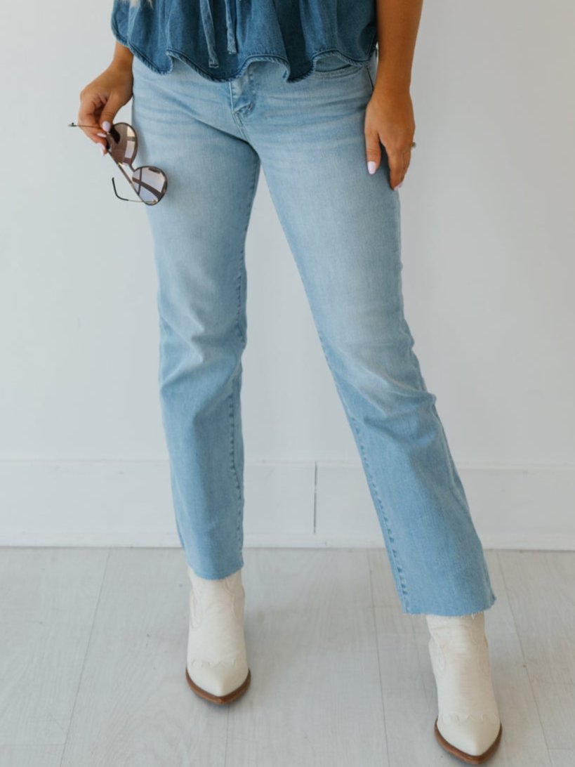 Miranda Mid Rise Bootcut Jeans