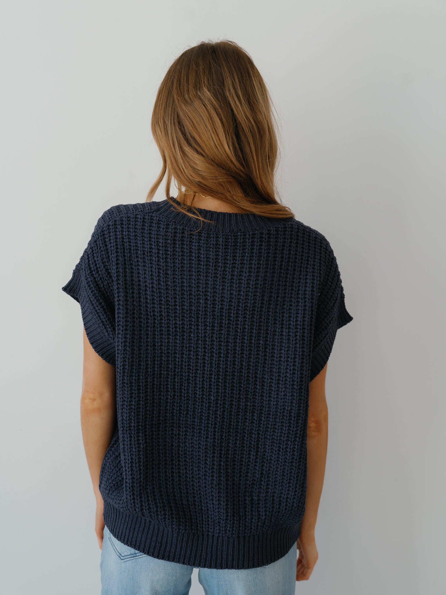 Leah Sweater - Navy