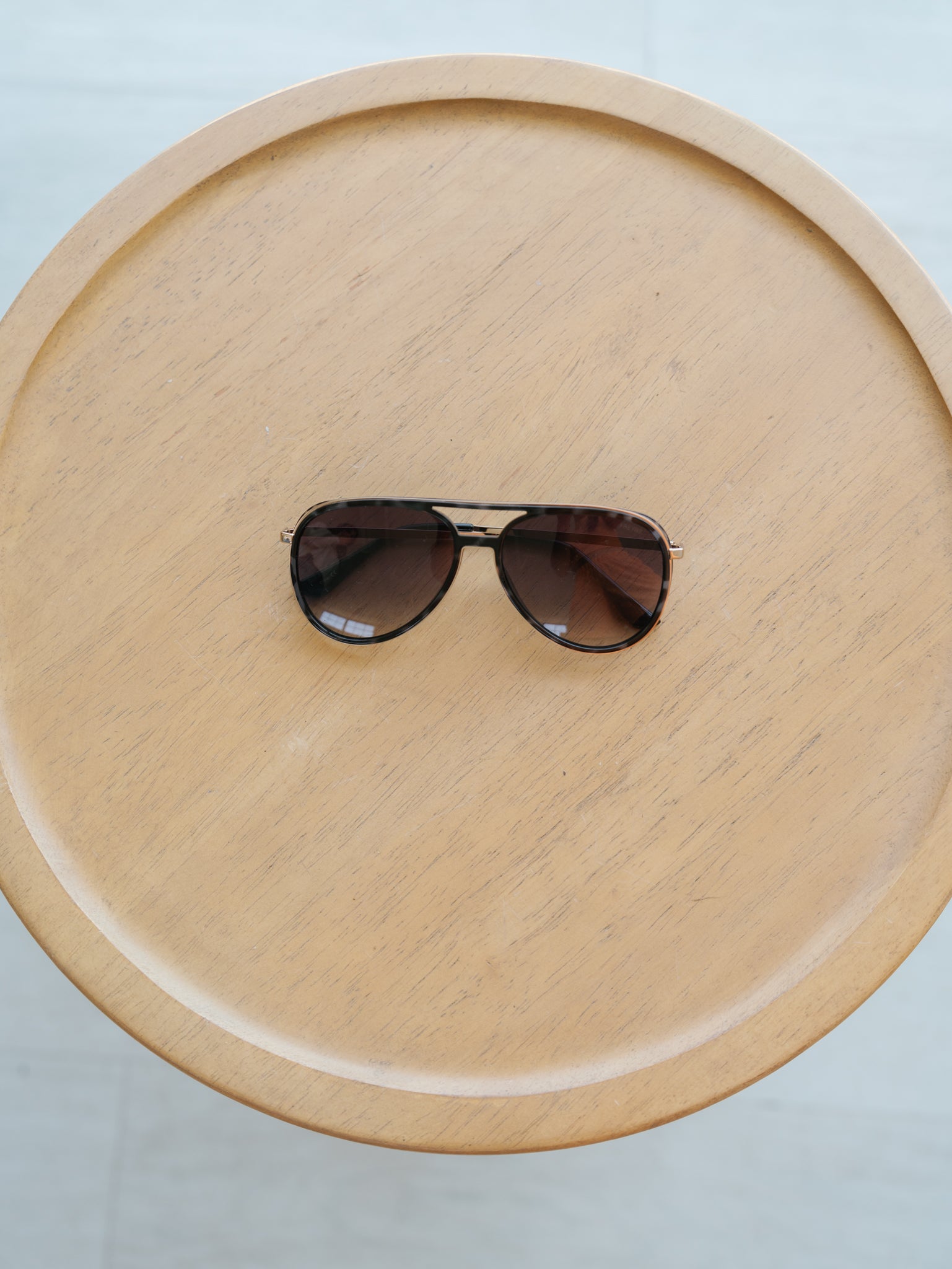 Freyrs: Fulton Aviator Sunglasses - Gray/Tortoise