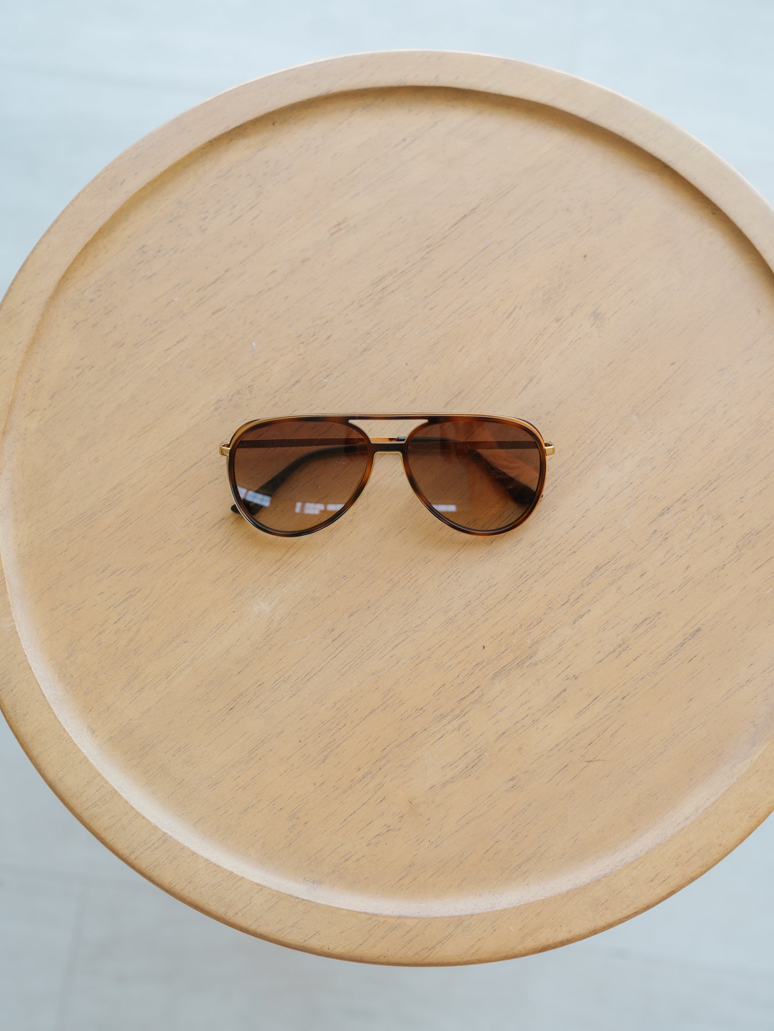 Freyrs: Fulton Aviator Sunglasses - Brown/Tortoise