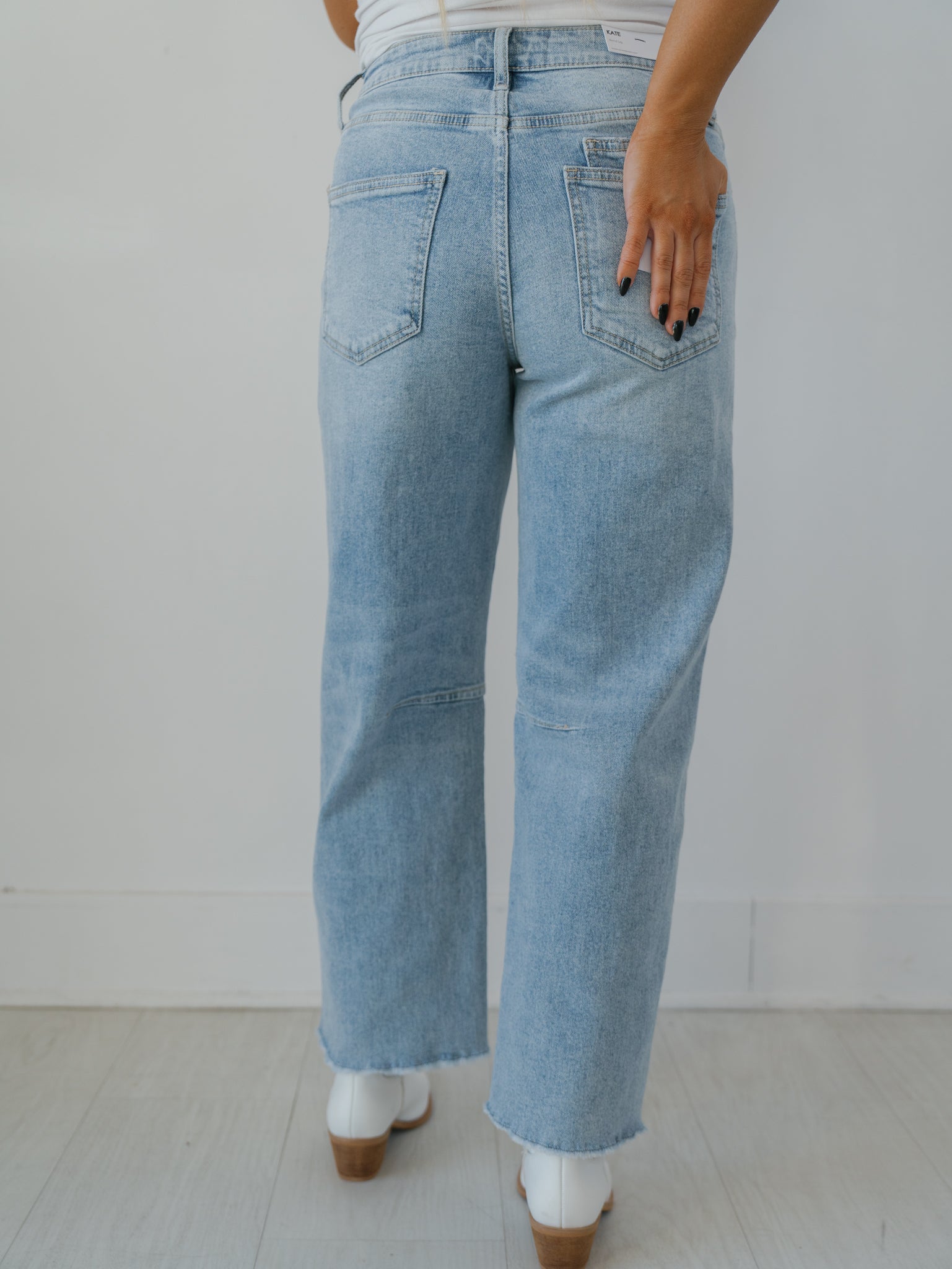 Jessie Super High Rise Barrel Jeans